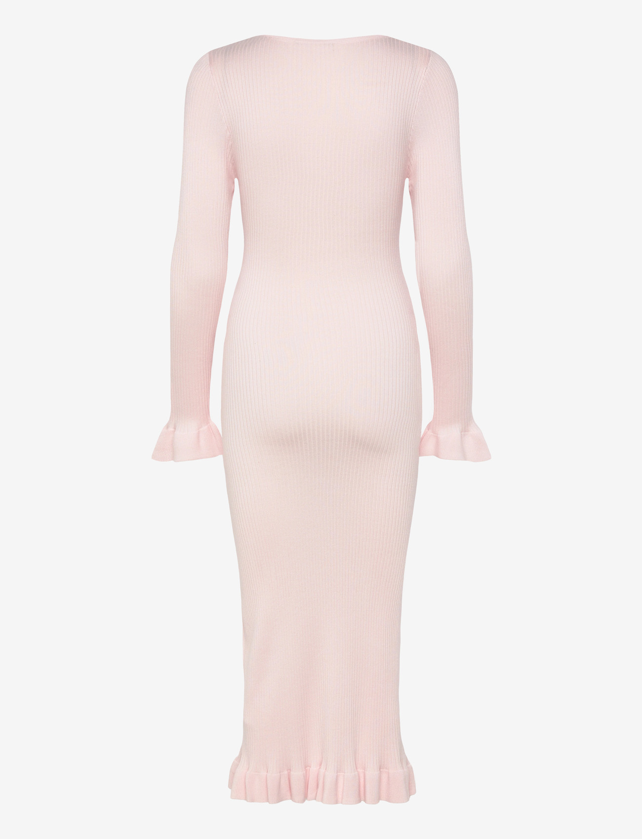 Gina Tricot - Babylock knitted dress - kootud kleidid - pink - 1