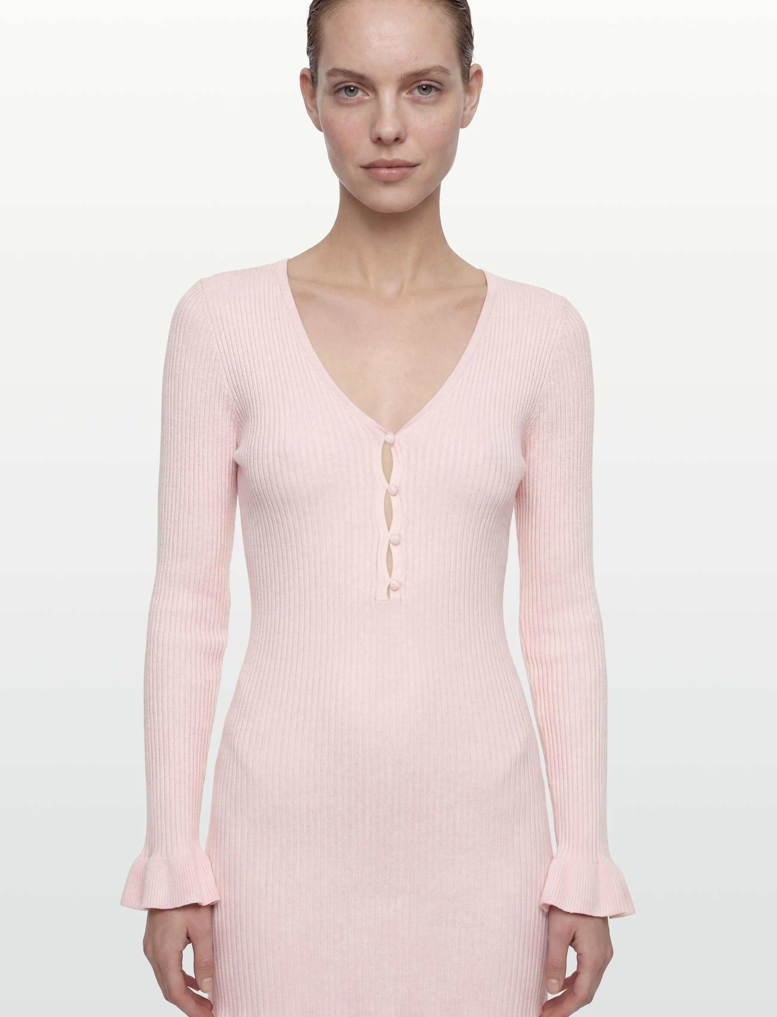 Gina Tricot Babylock Knitted Dress stickade klänningar dam – bild 2