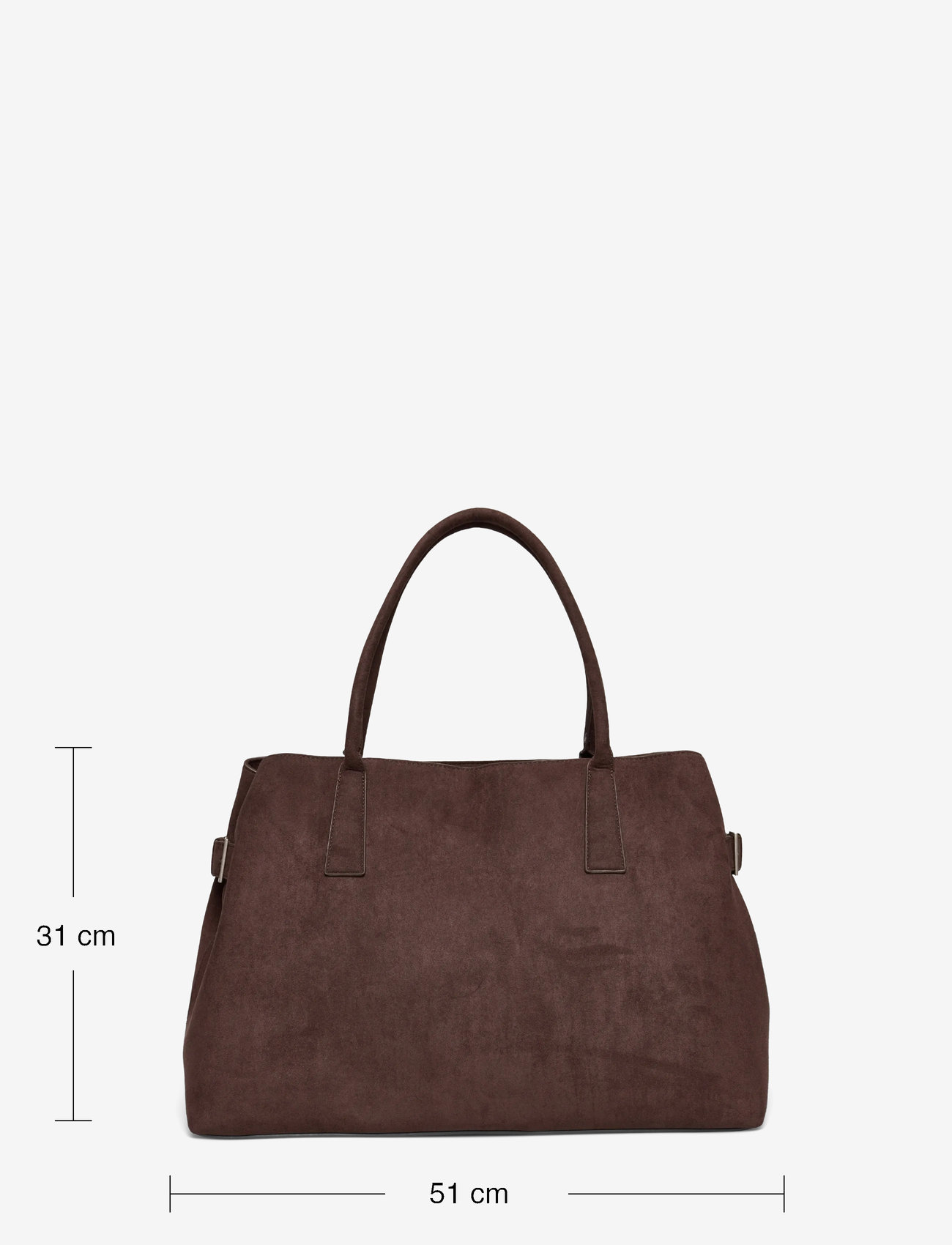 Gina Tricot - Large tote bag - tote bags - dark brown (7180) - 3