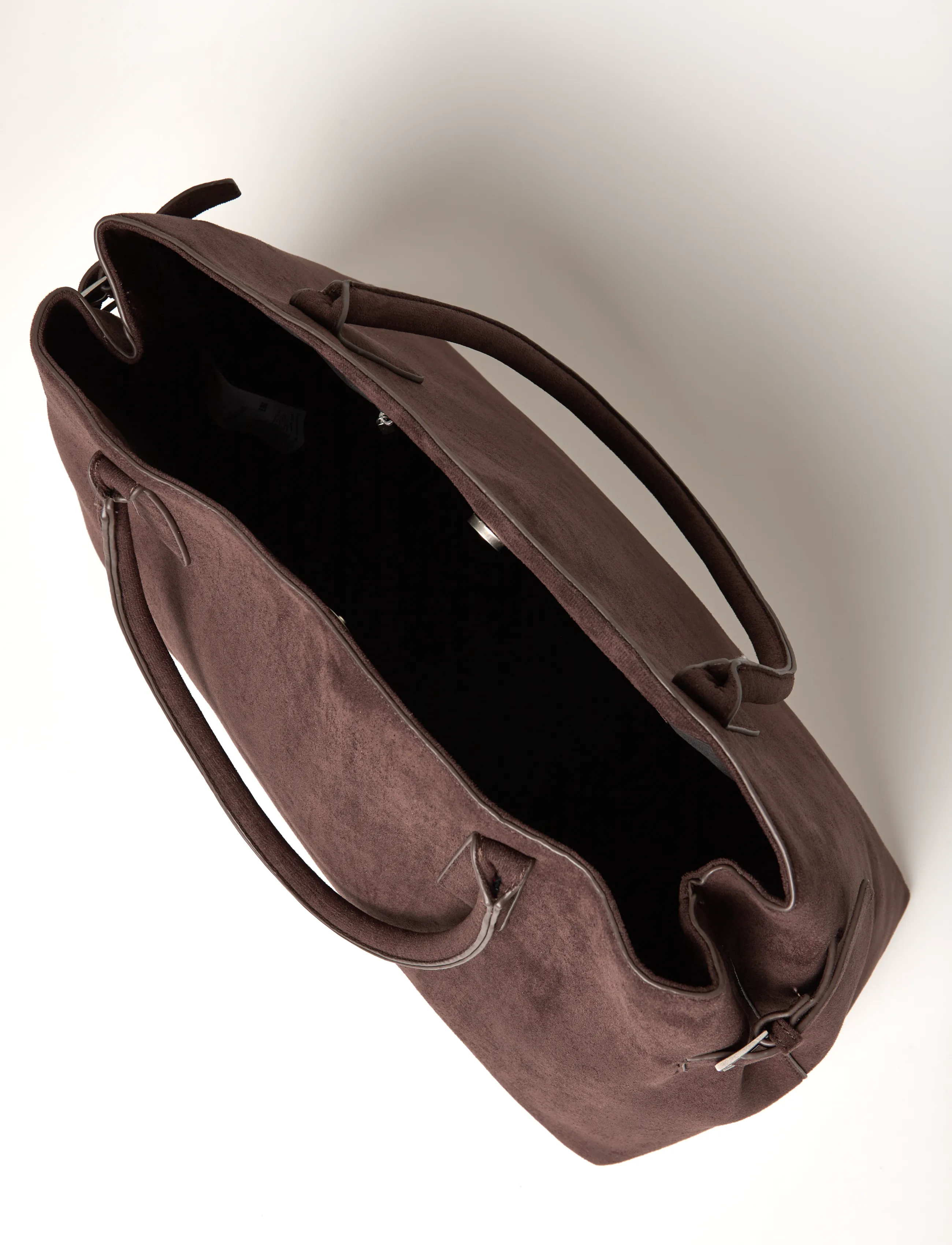 Gina Tricot - Large tote bag - tote-stiilis kotid - dark brown (7180) - 4