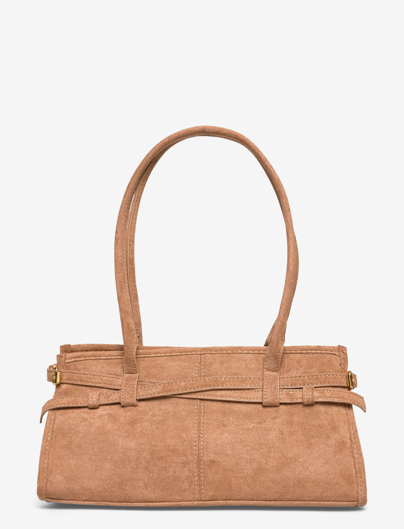 Gina Tricot - Buckel shoulder bag - særlige begivenheder - camel (7022) - 0