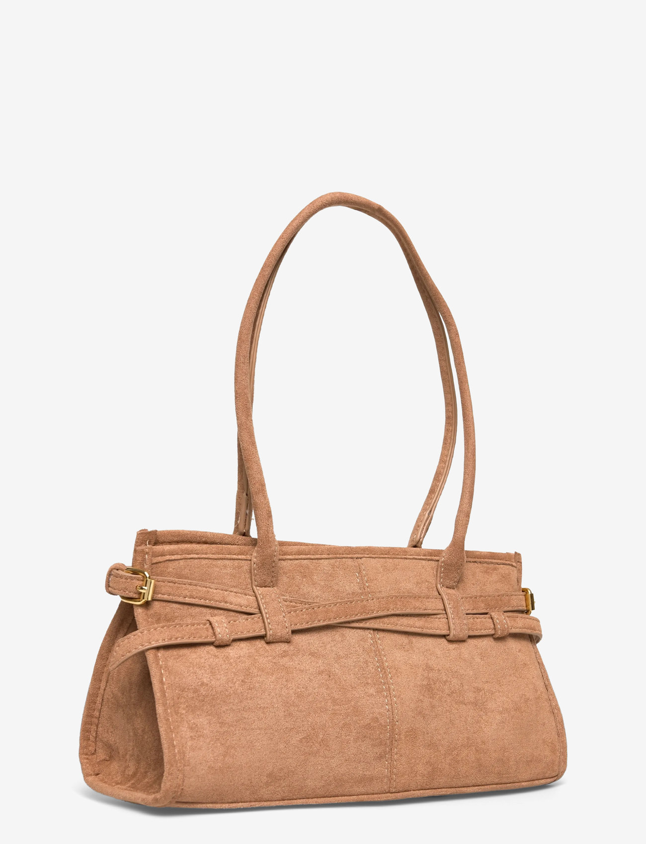 Gina Tricot - Buckel shoulder bag - særlige begivenheder - camel (7022) - 2