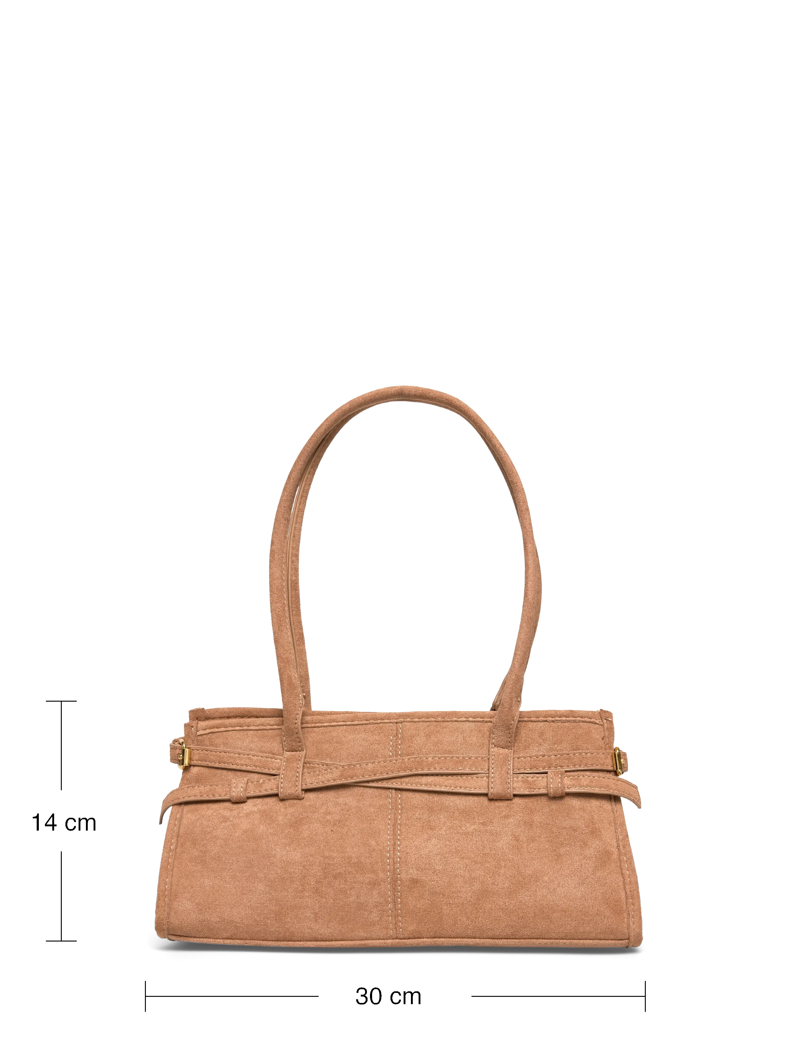 Gina Tricot - Buckel shoulder bag - modetrender - camel (7022) - 3