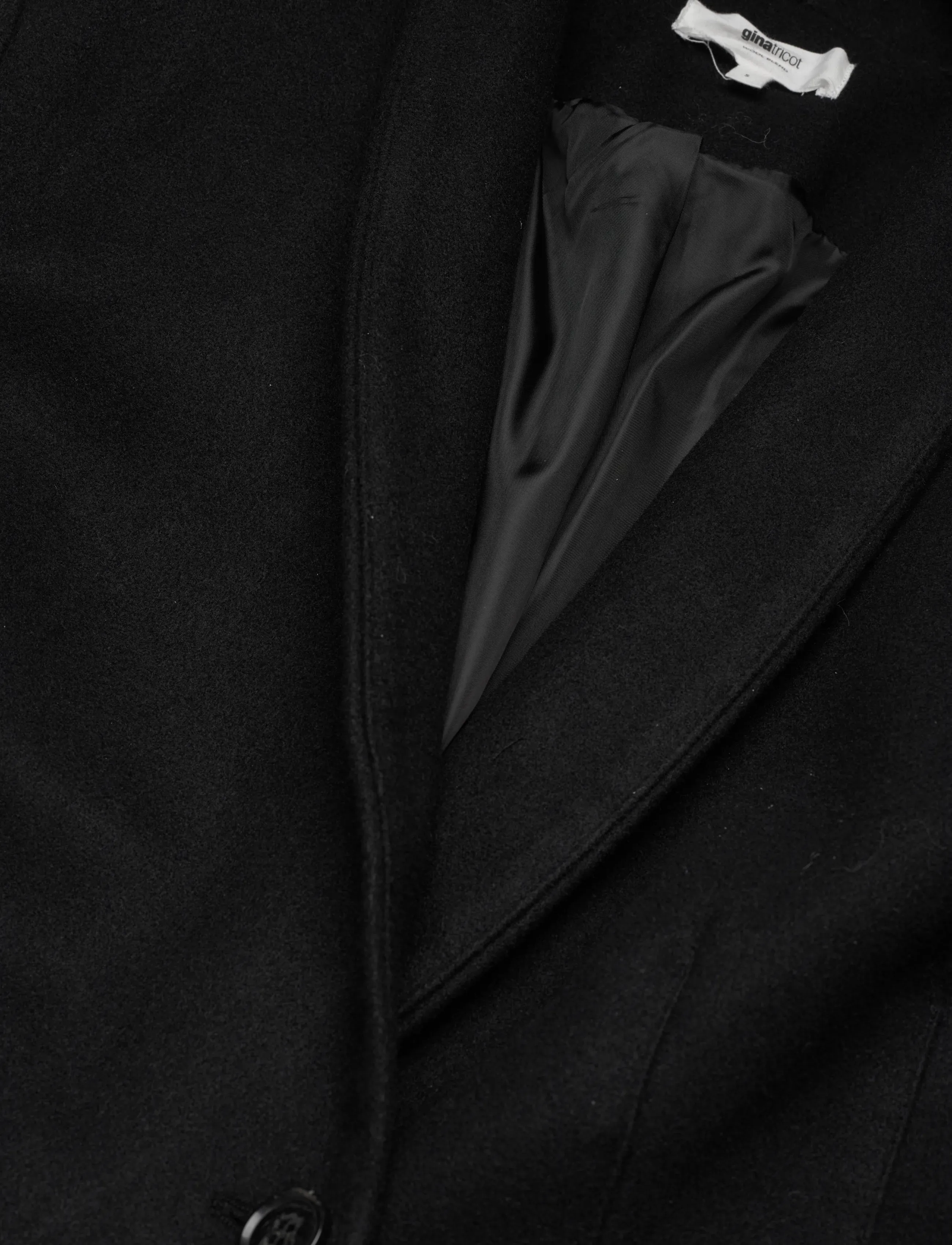 Gina Tricot - Shaped wool blend jacket - wool jackets - black (9000) - 2