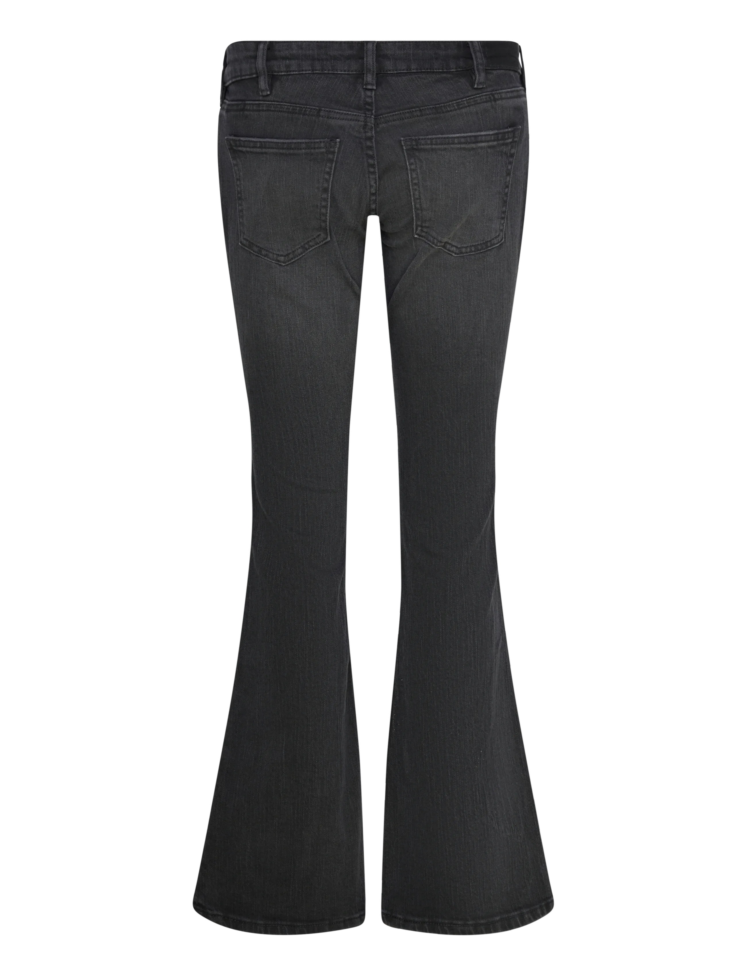 Gina Tricot - Low flare jeans - jeans évasés - offblack - 1
