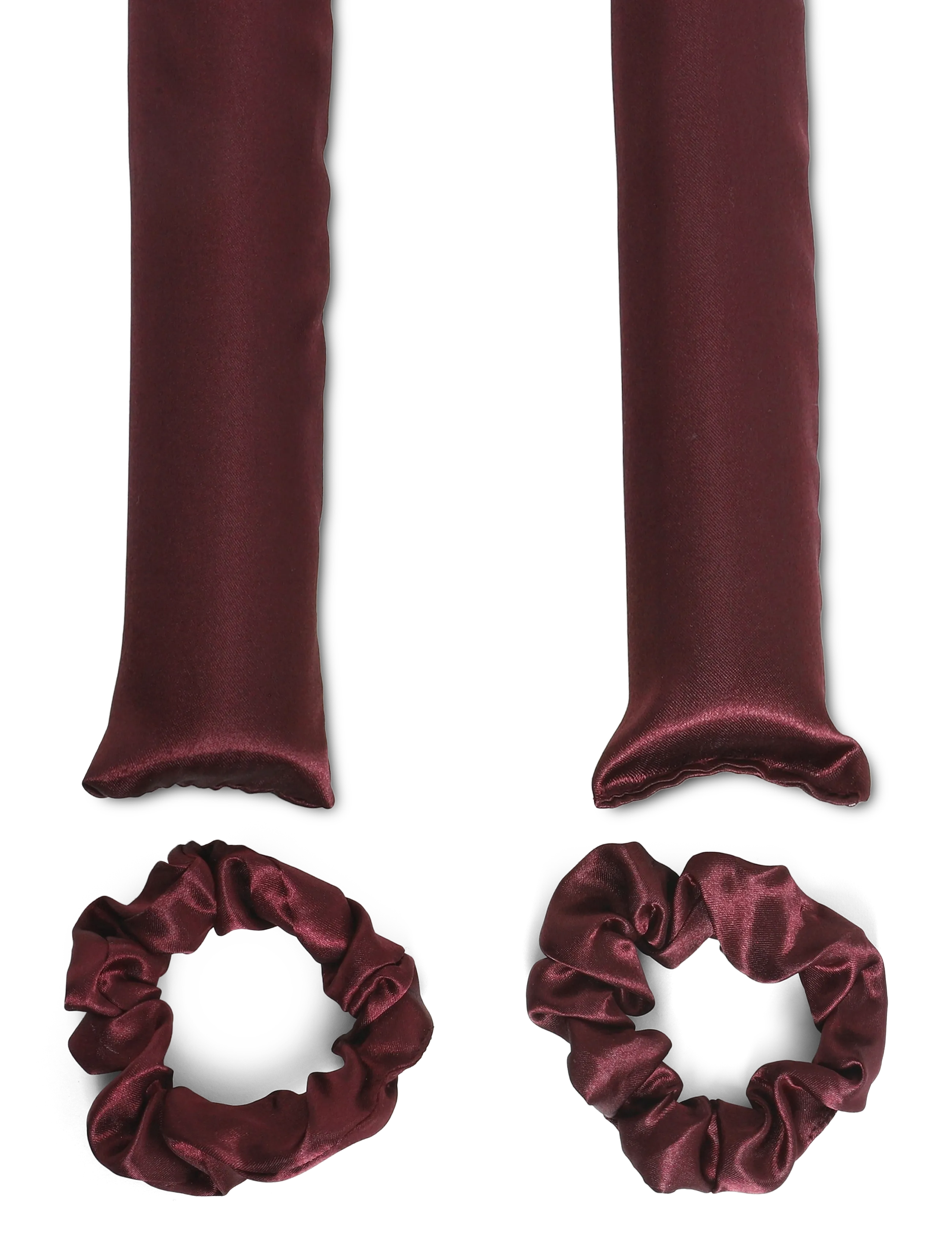 Gina Tricot - No heat curler - haarbänder - burgundy (4670) - 1