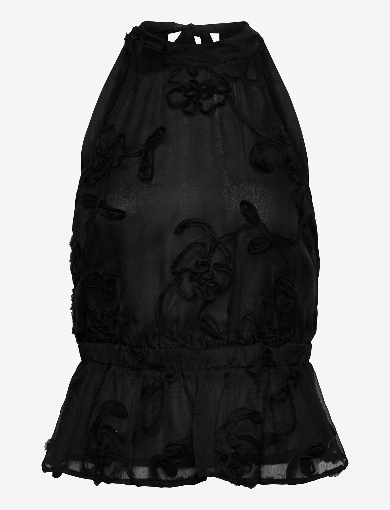 Gina Tricot - Halterneck top - black (9000) - 0