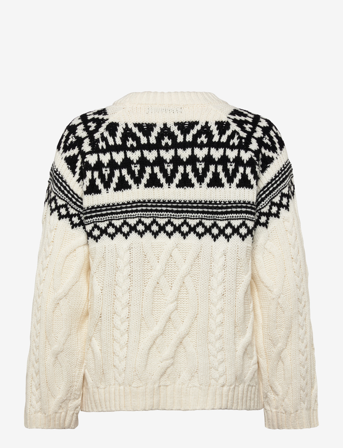 Gina Tricot - Jacquard knitted sweater - stickade tröjor - cream (1047) - 1