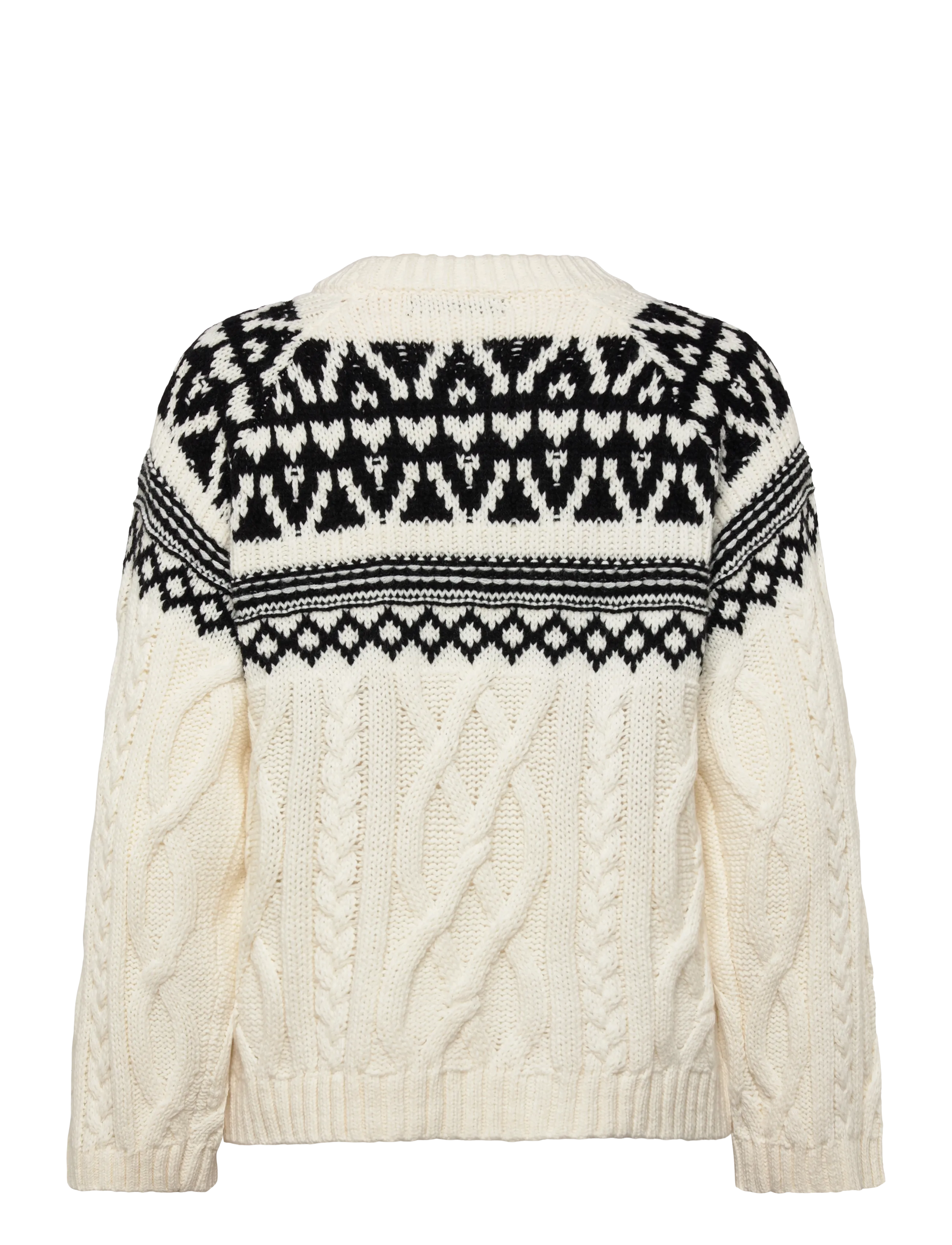 Gina Tricot - Jacquard knitted sweater - pulls - cream (1047) - 1