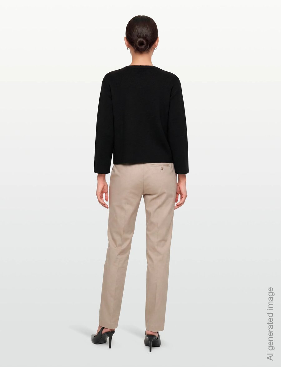 Gina Tricot - Knitted button cardigan - kardiganid - black (9000) - 4