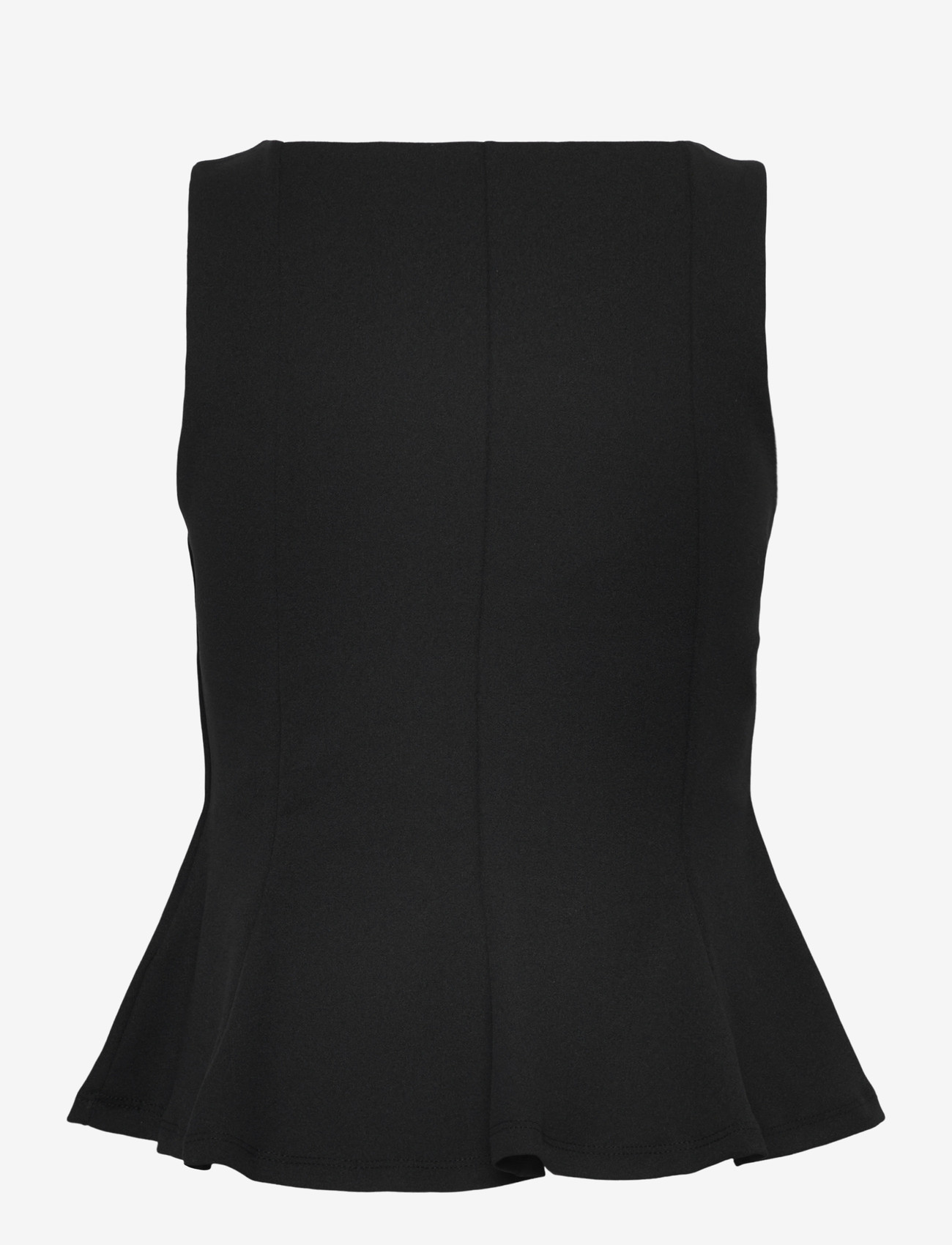 Gina Tricot - Peplum top - crop tops - black (9000) - 1