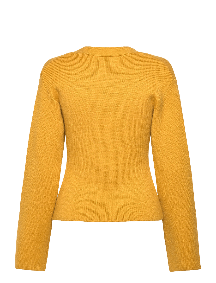 Gina Tricot - Shaped knitted cardigan - strickjacken - golden yellow (2970) - 1