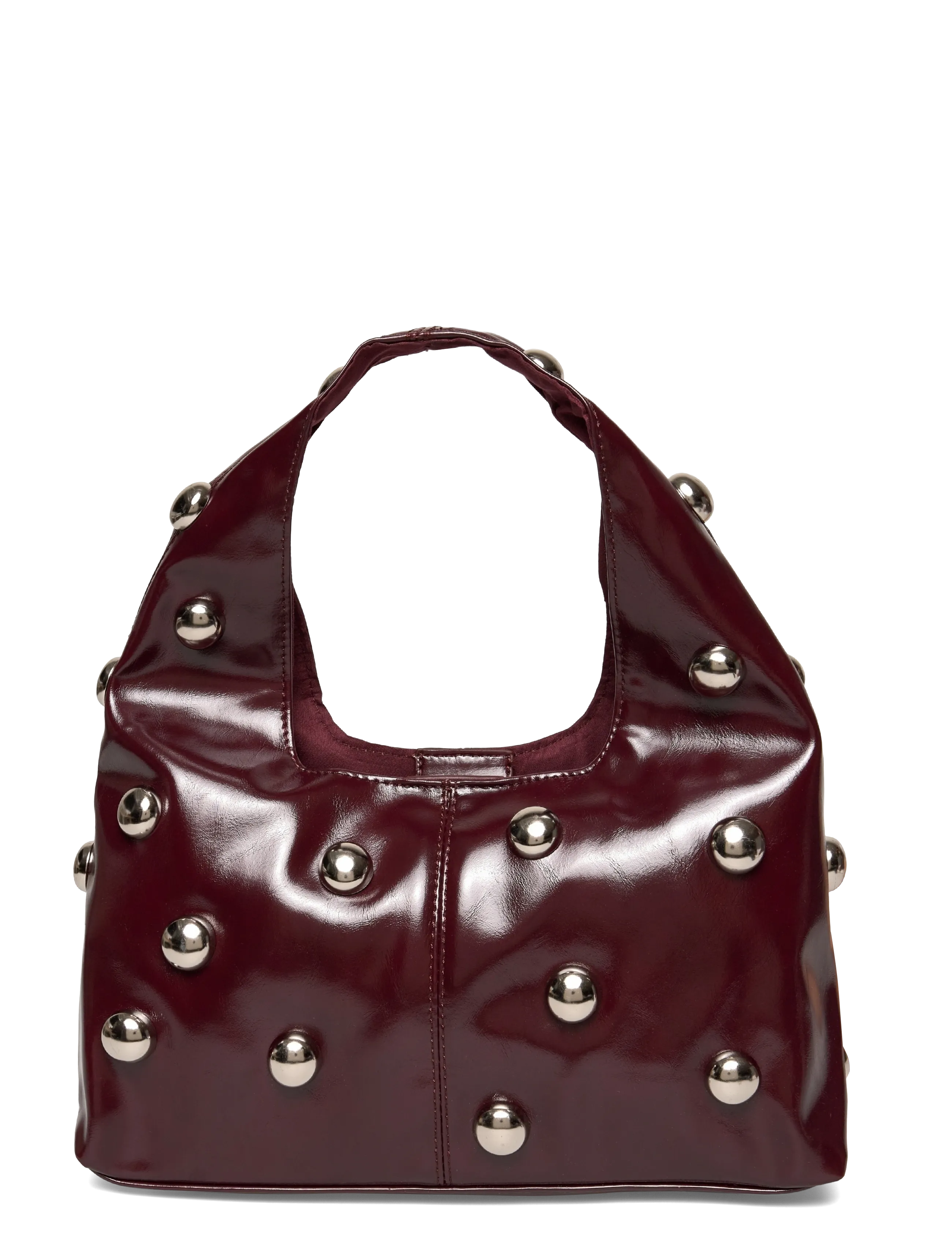 Gina Tricot Slouchy studded bag - Jõulukingid - BURGUNDY (4670) / burgundy