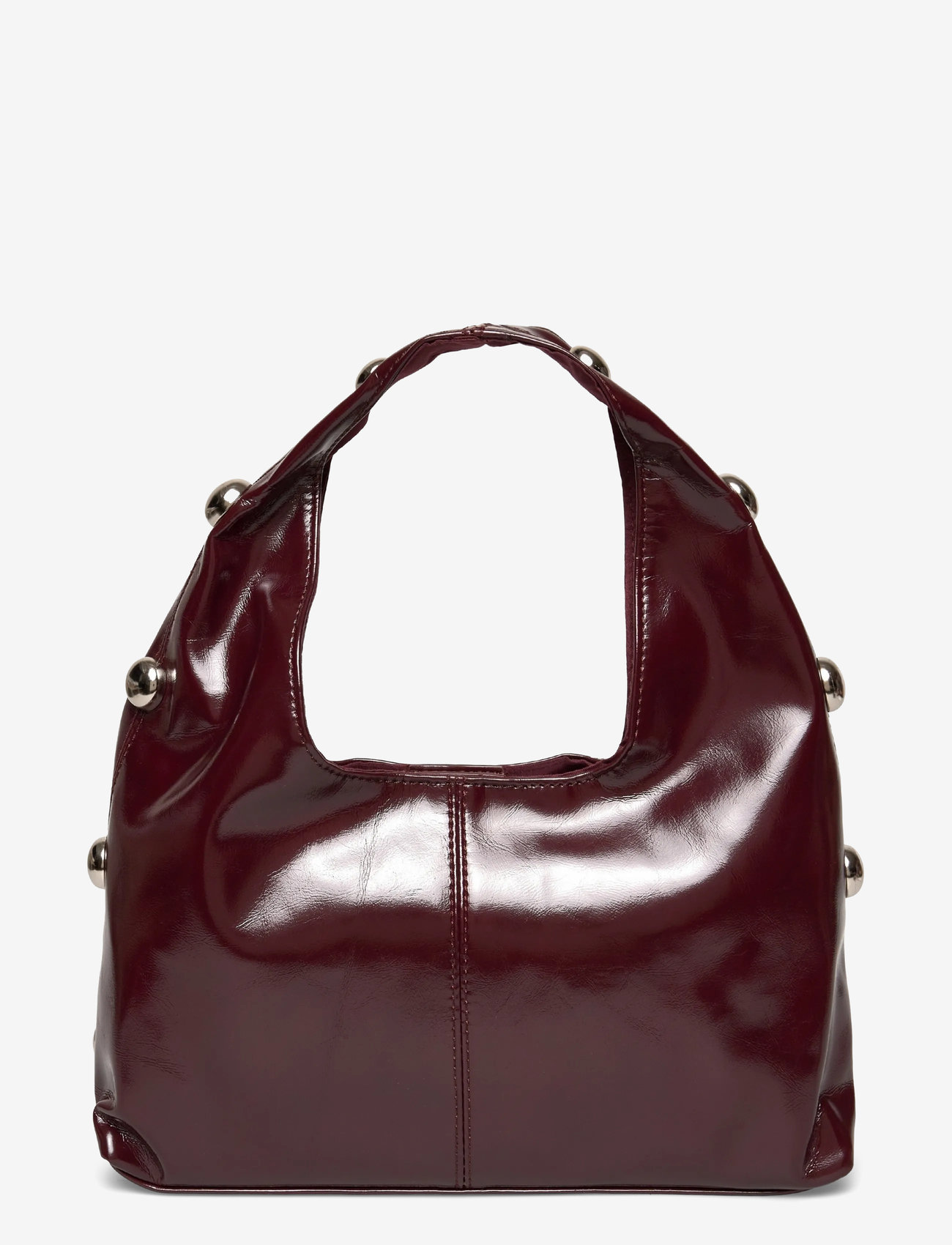 Gina Tricot - Slouchy studded bag - særlige begivenheder - burgundy (4670) - 1