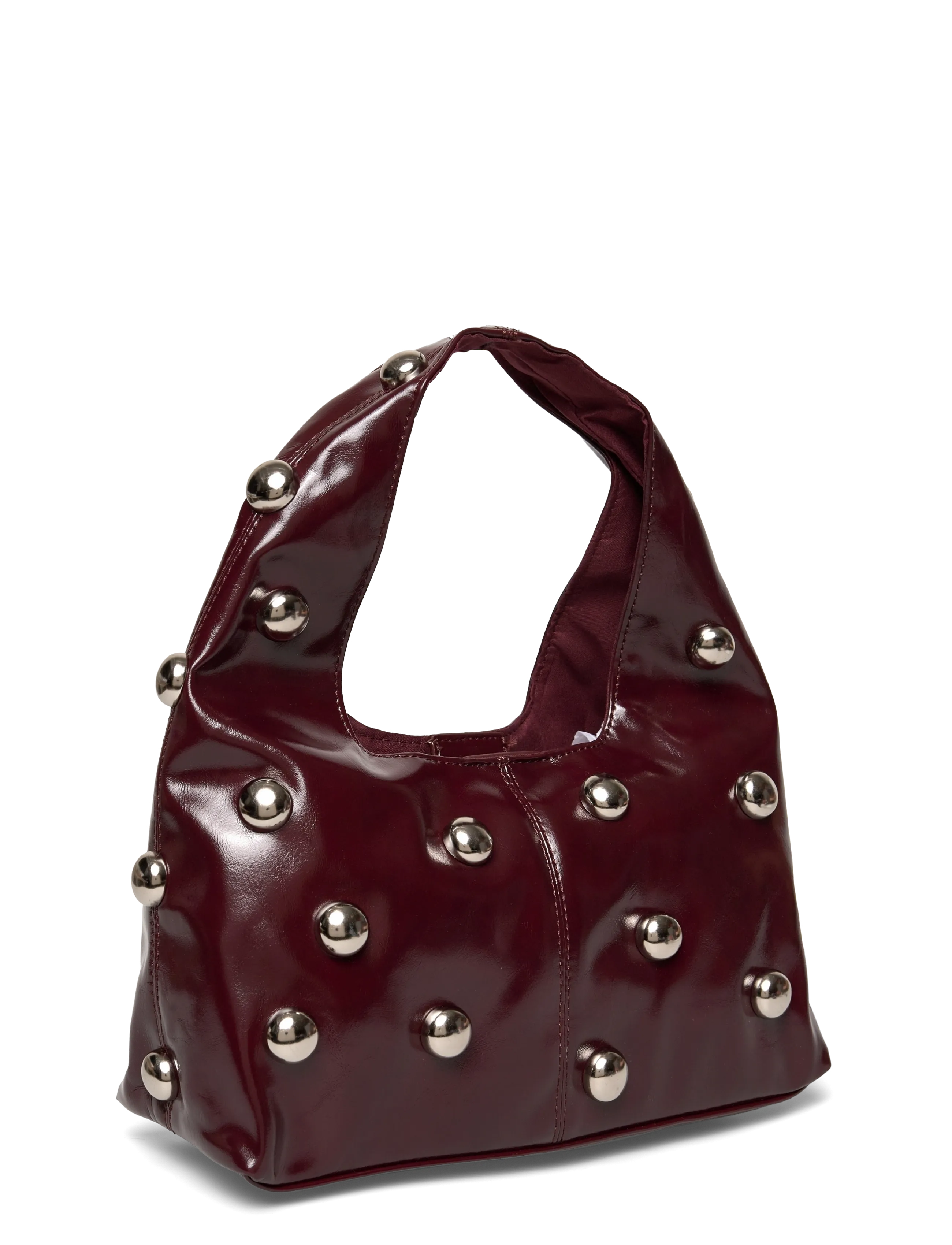 Gina Tricot - Slouchy studded bag - special occasions - burgundy (4670) - 2
