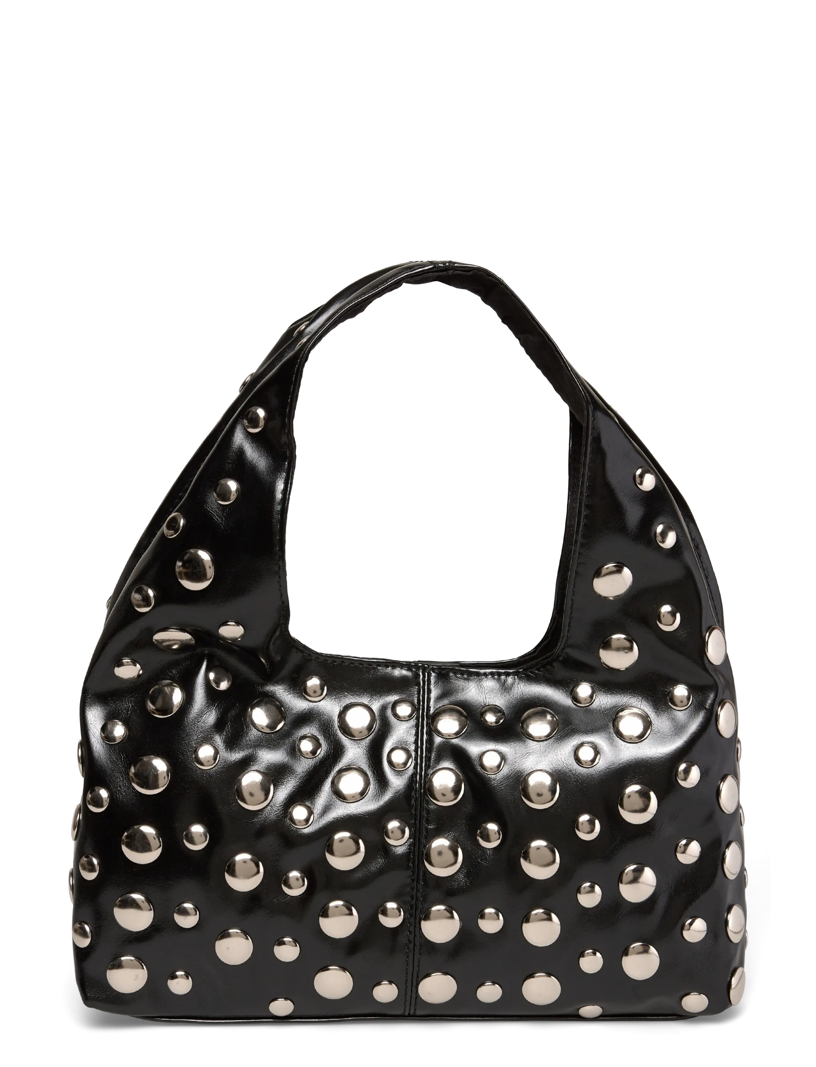 Gina Tricot Slouchy small studded bag - Jõulukingid - BLACK/SILVER (9280) / black