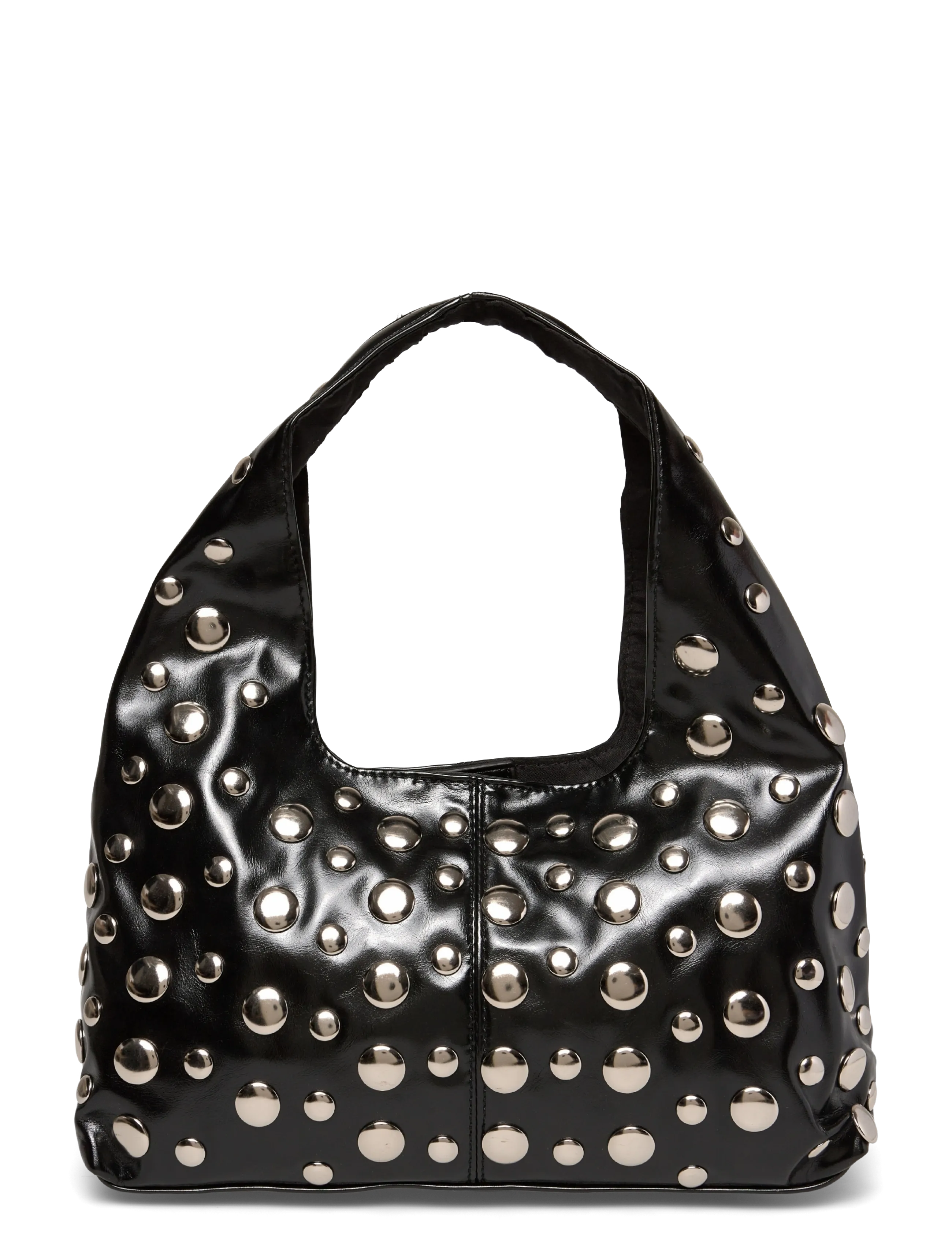 Gina Tricot - Slouchy small studded bag - spesielle anledninger - black/silver (9280) - 1