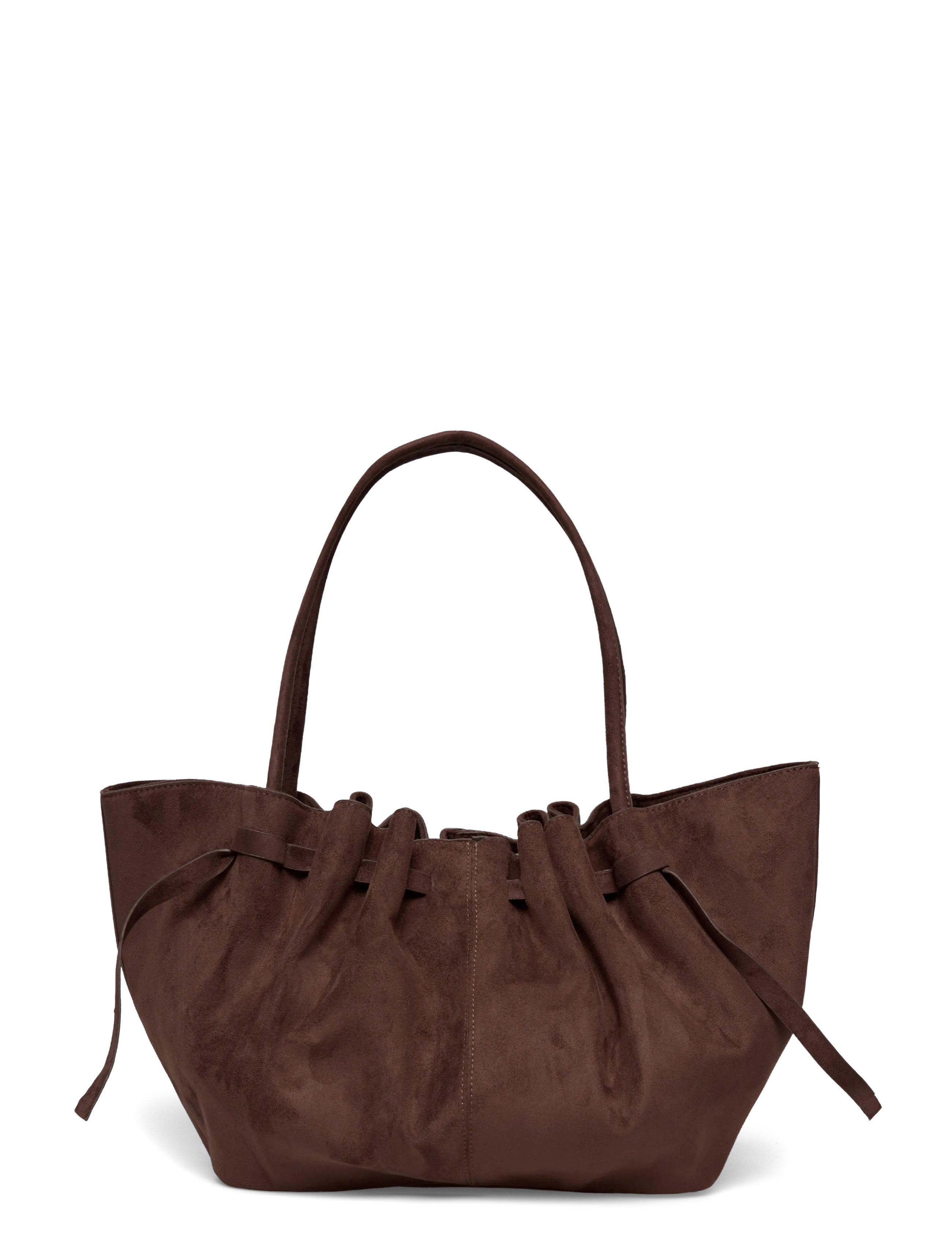 Gina Tricot Strap detail bag - Shoppers & Tote Bags - DARK BROWN (7180) / brown