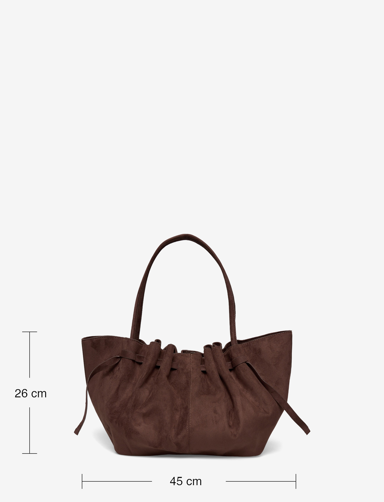 Gina Tricot - Strap detail bag - tote bags - dark brown (7180) - 3