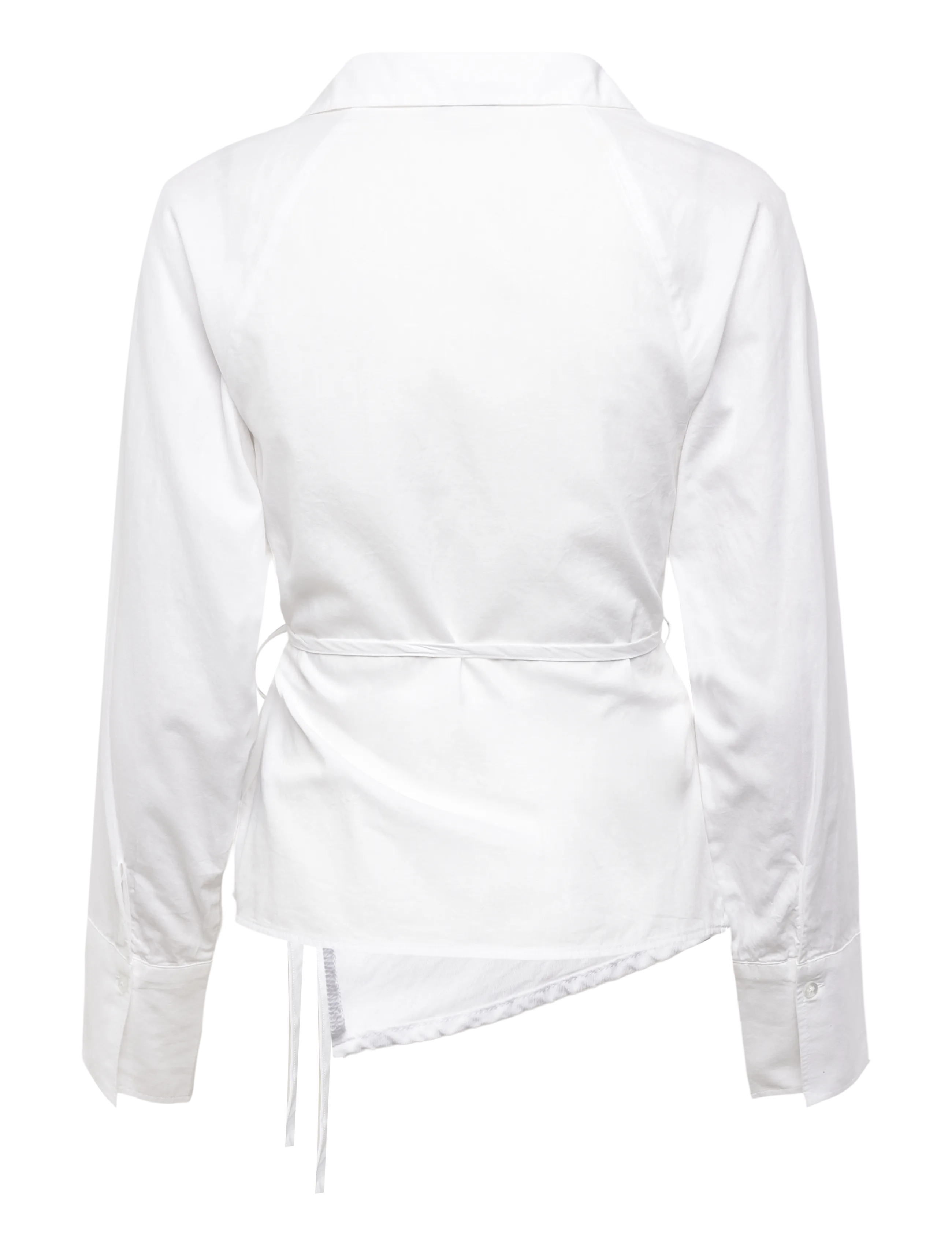 Gina Tricot - Tie front shirt - white (1000) - 1