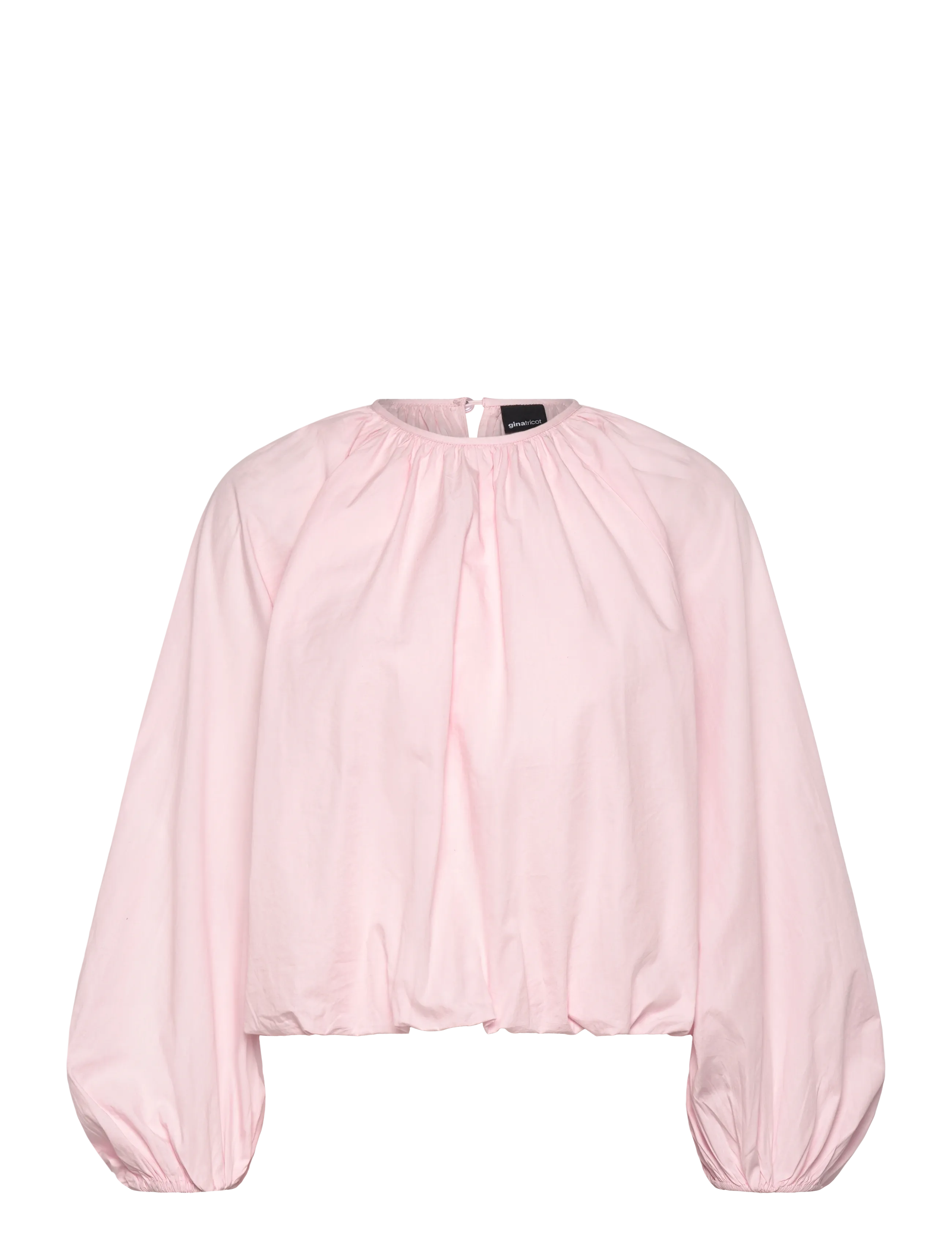 Gina Tricot Button blouse - Nyheter - PINK / pink/rose