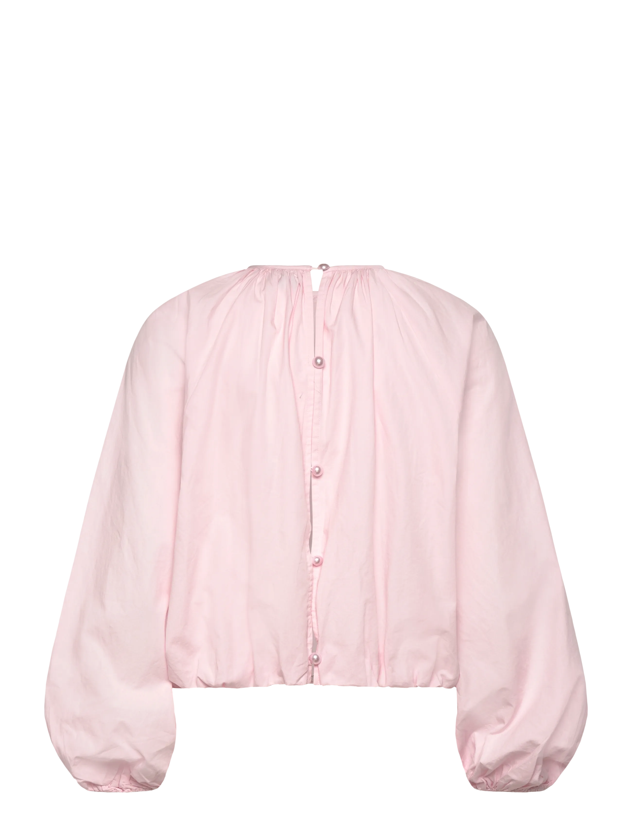 Gina Tricot - Button blouse - langærmede bluser - pink - 2