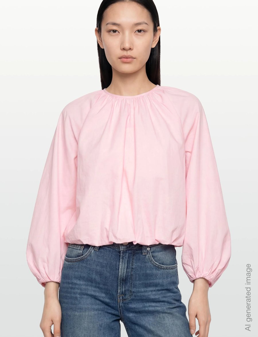 Gina Tricot - Button blouse - long sleeved blouses - pink - 3