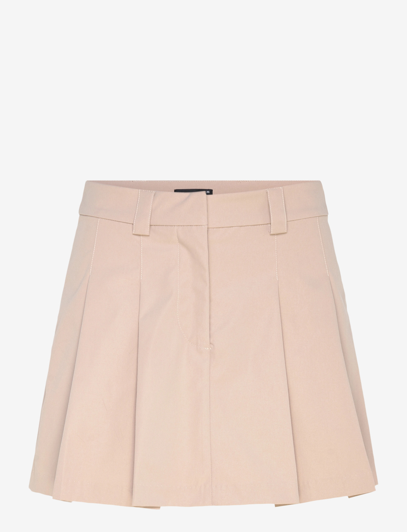 Gina Tricot - Pleated skirt - faltenröcke - sand - 0