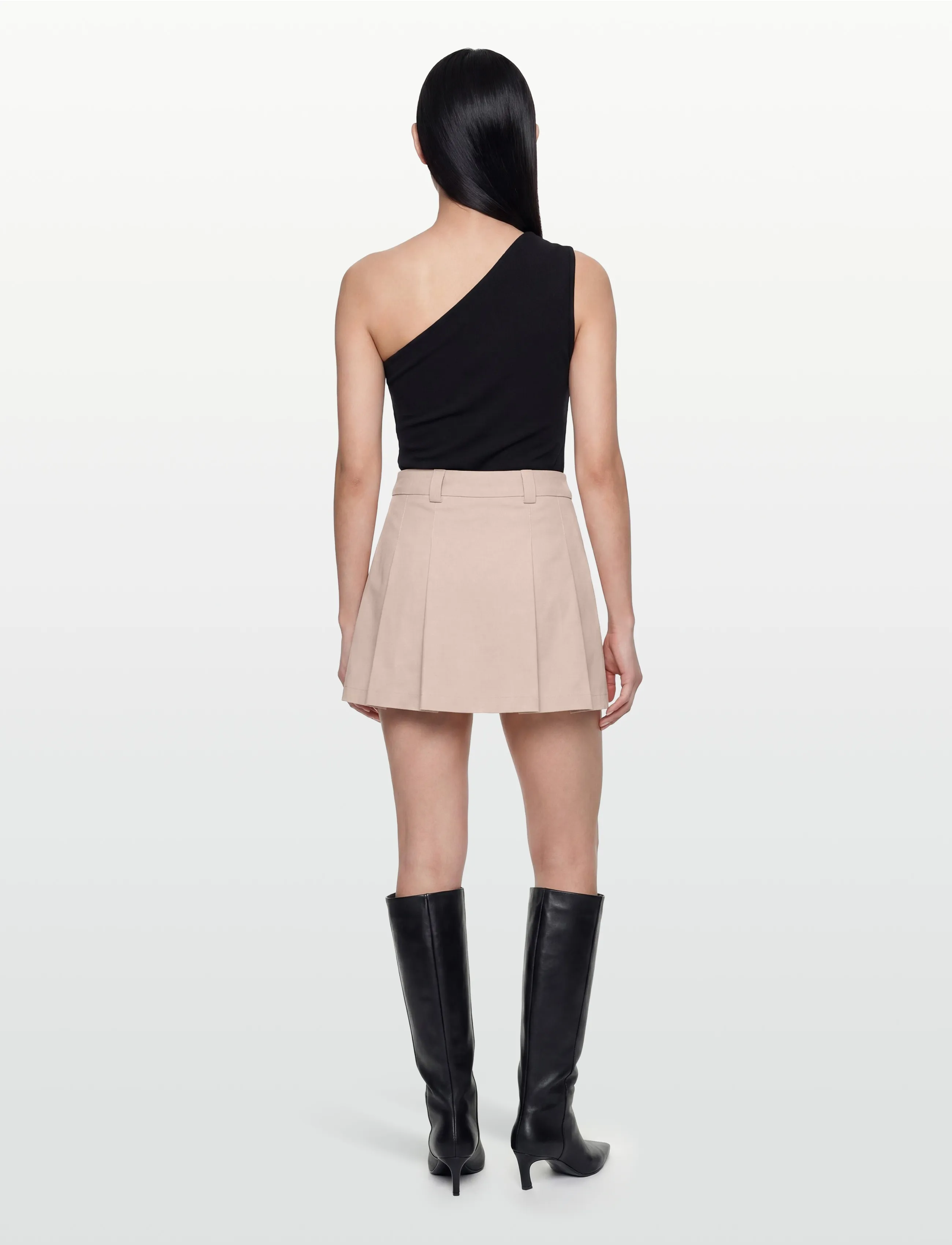 Gina Tricot - Pleated skirt - jupes plissées - sand - 4