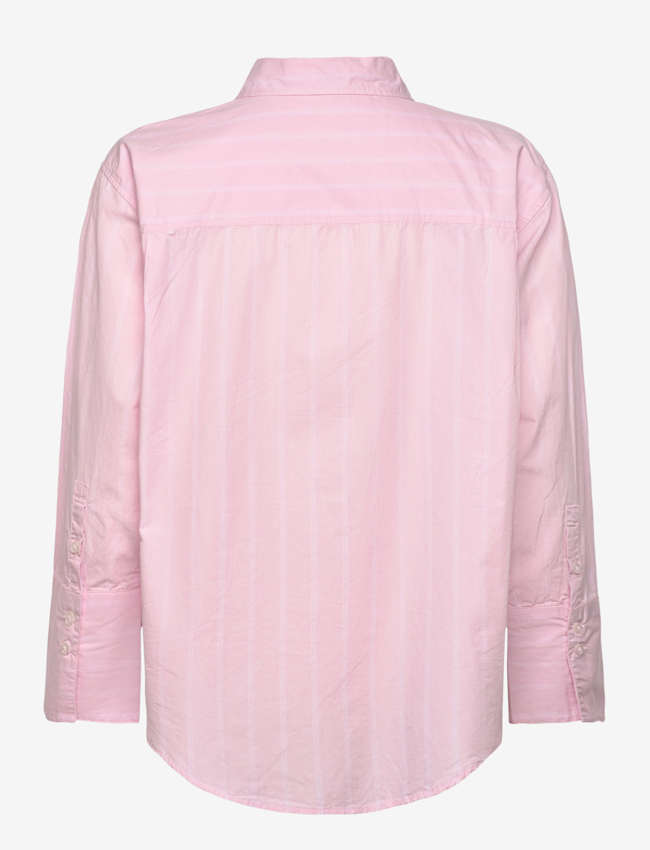 Gina Tricot - Poplin shirt - long-sleeved shirts - pink/stripe (3122) - 2