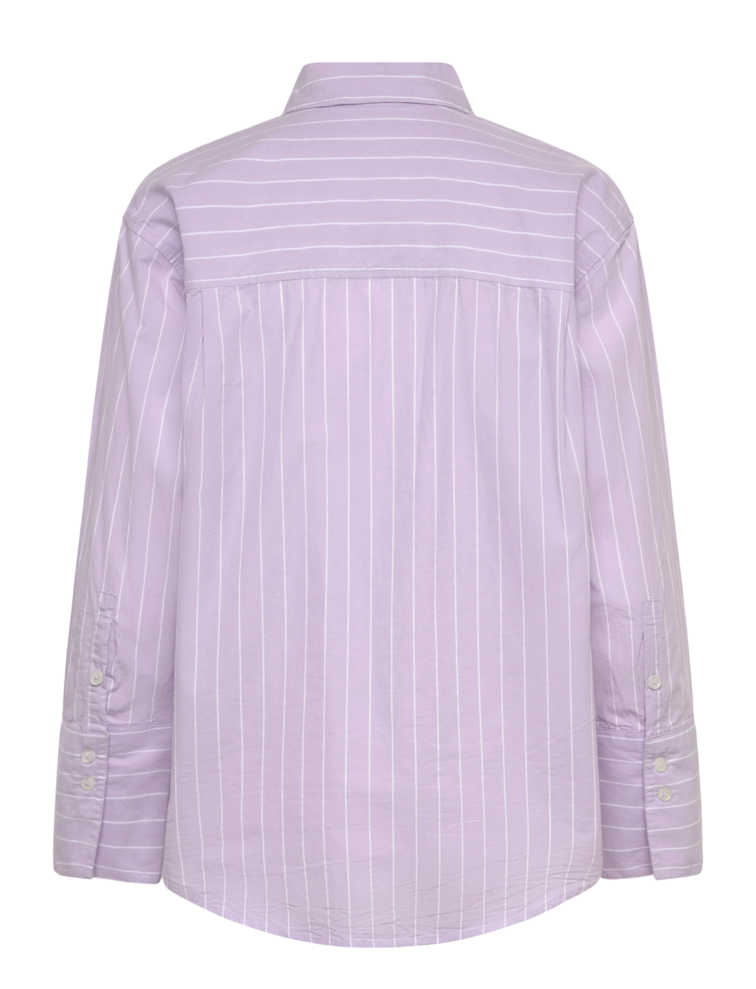 Gina Tricot - Poplin shirt - langärmlige hemden - purple/stripe (3004) - 1