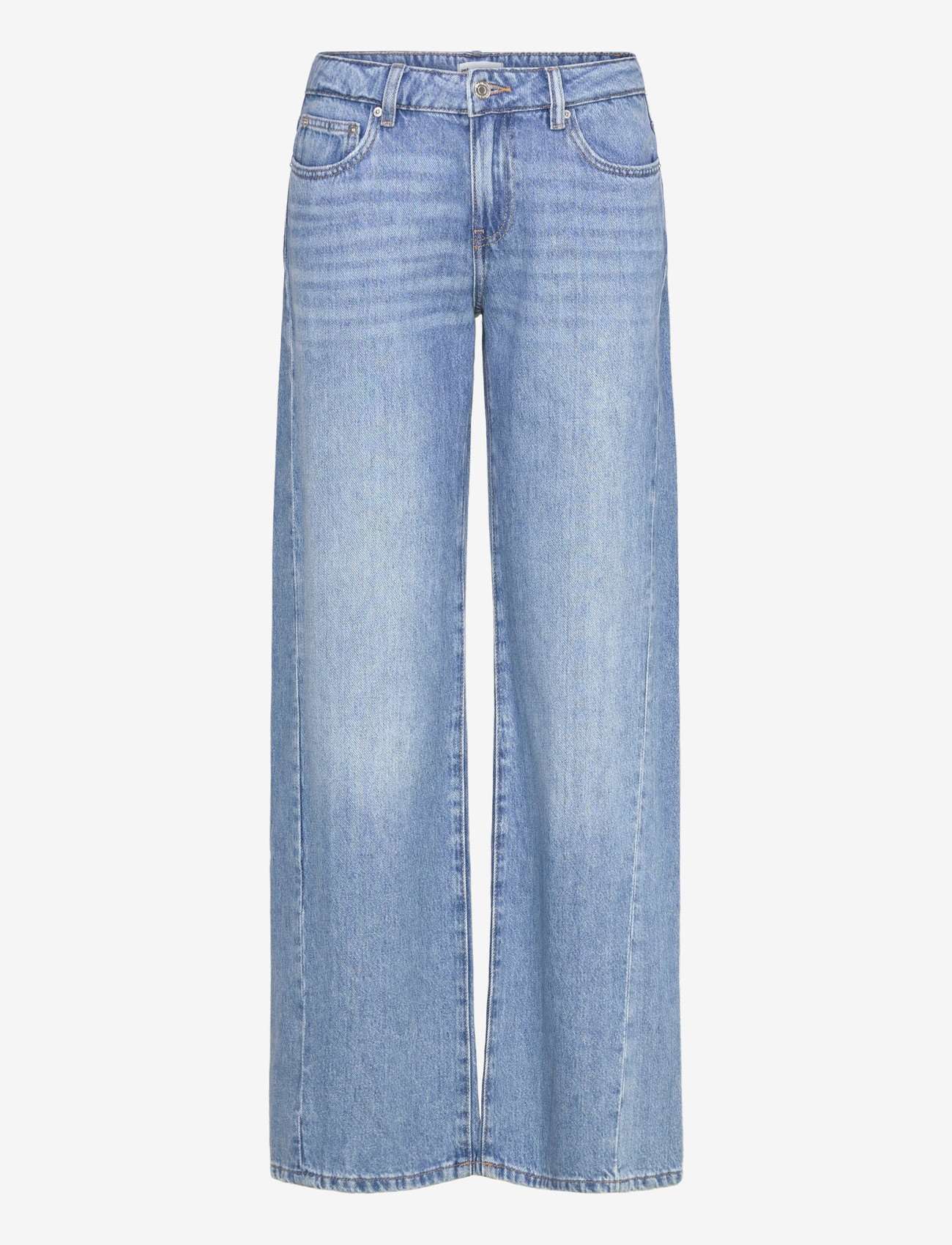 Gina Tricot - Low wide jeans - vida jeans - blue - 0
