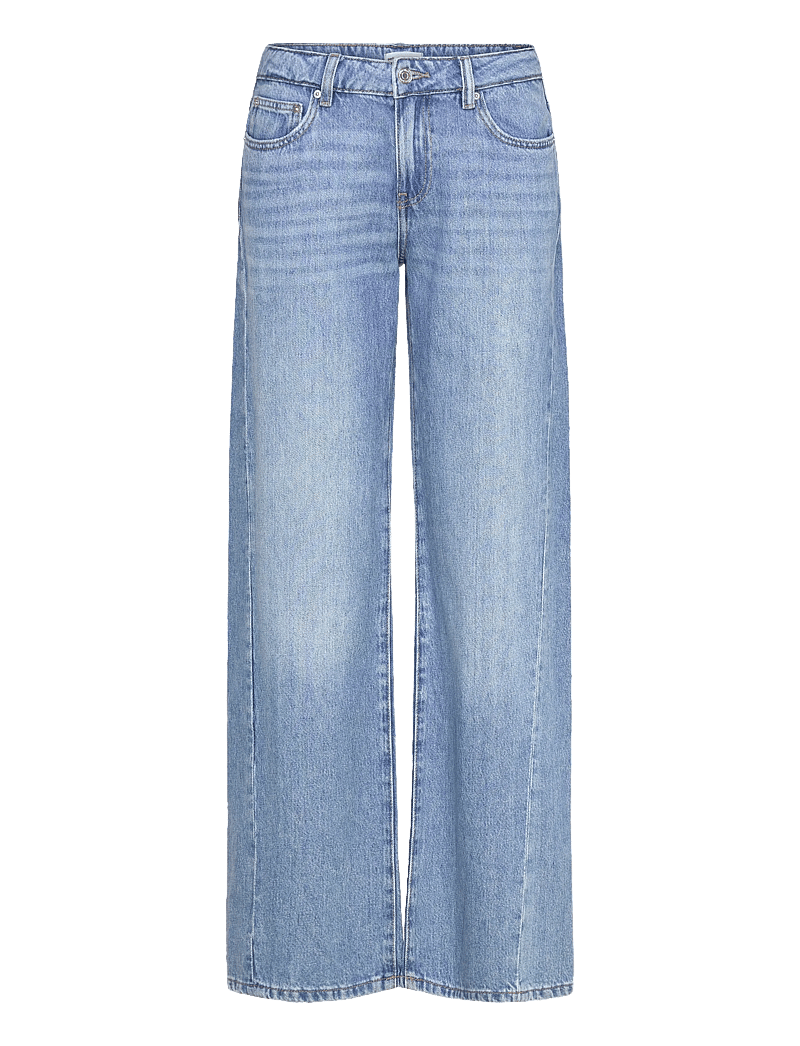 Gina Tricot - Low wide jeans - vida jeans - blue - 0