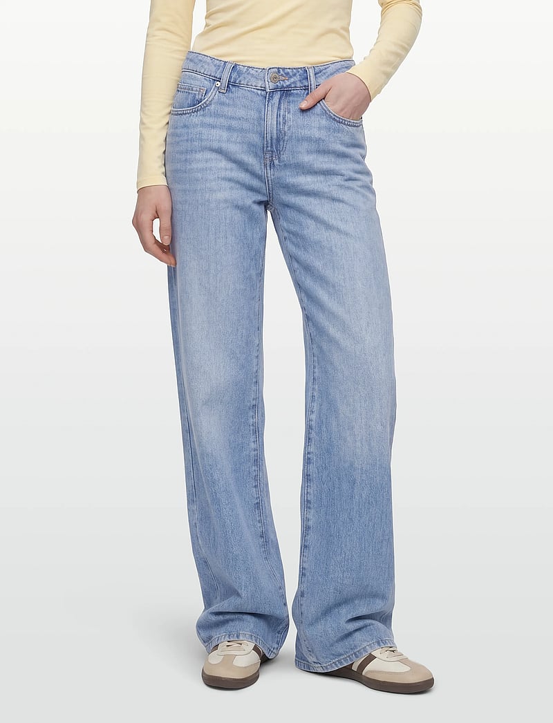 Gina Tricot - Low wide jeans - wide leg jeans - blue - 3