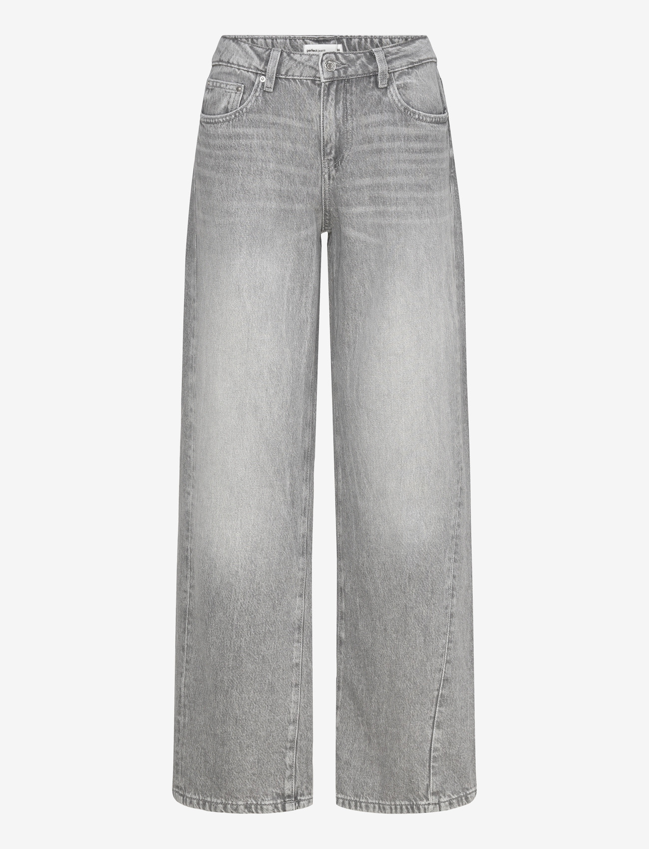 Gina Tricot - Low wide jeans - vida jeans - grey - 1