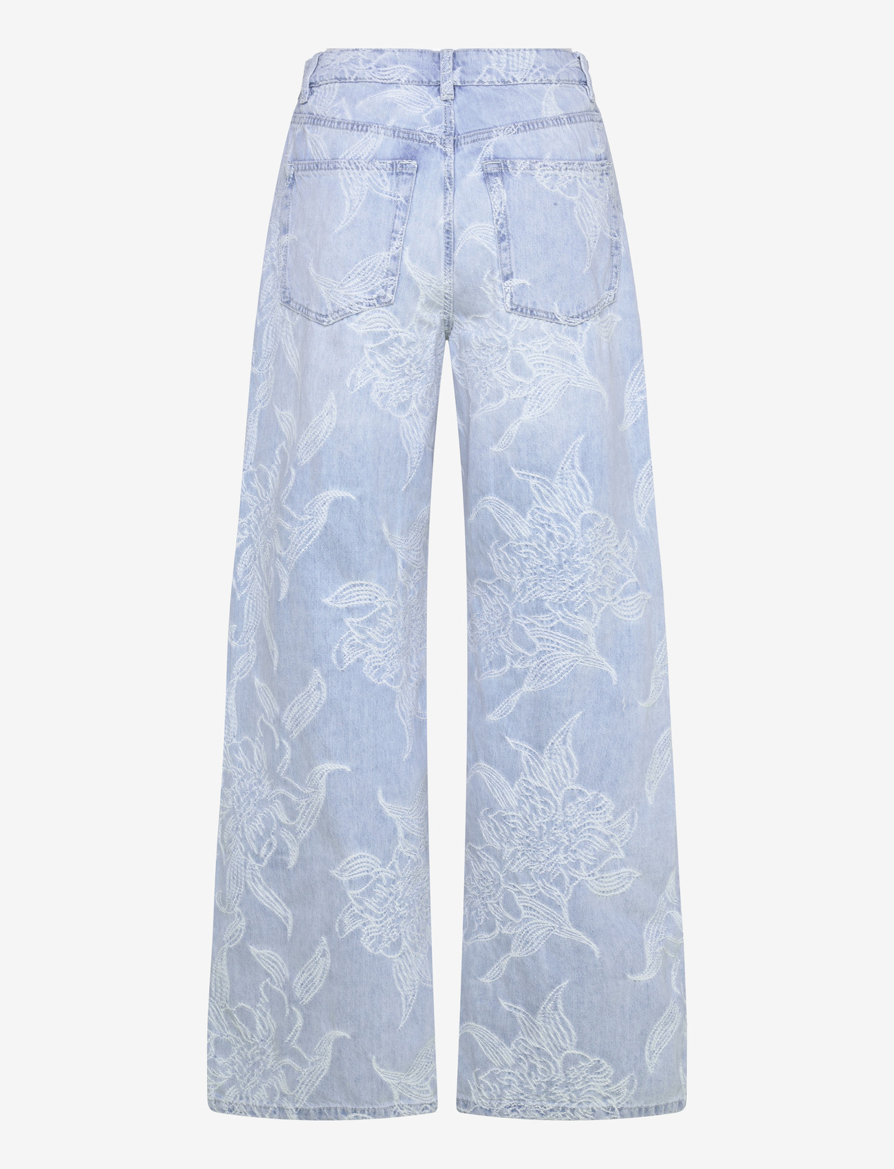 Gina Tricot - Embroidery jeans - vida jeans - blue - 1