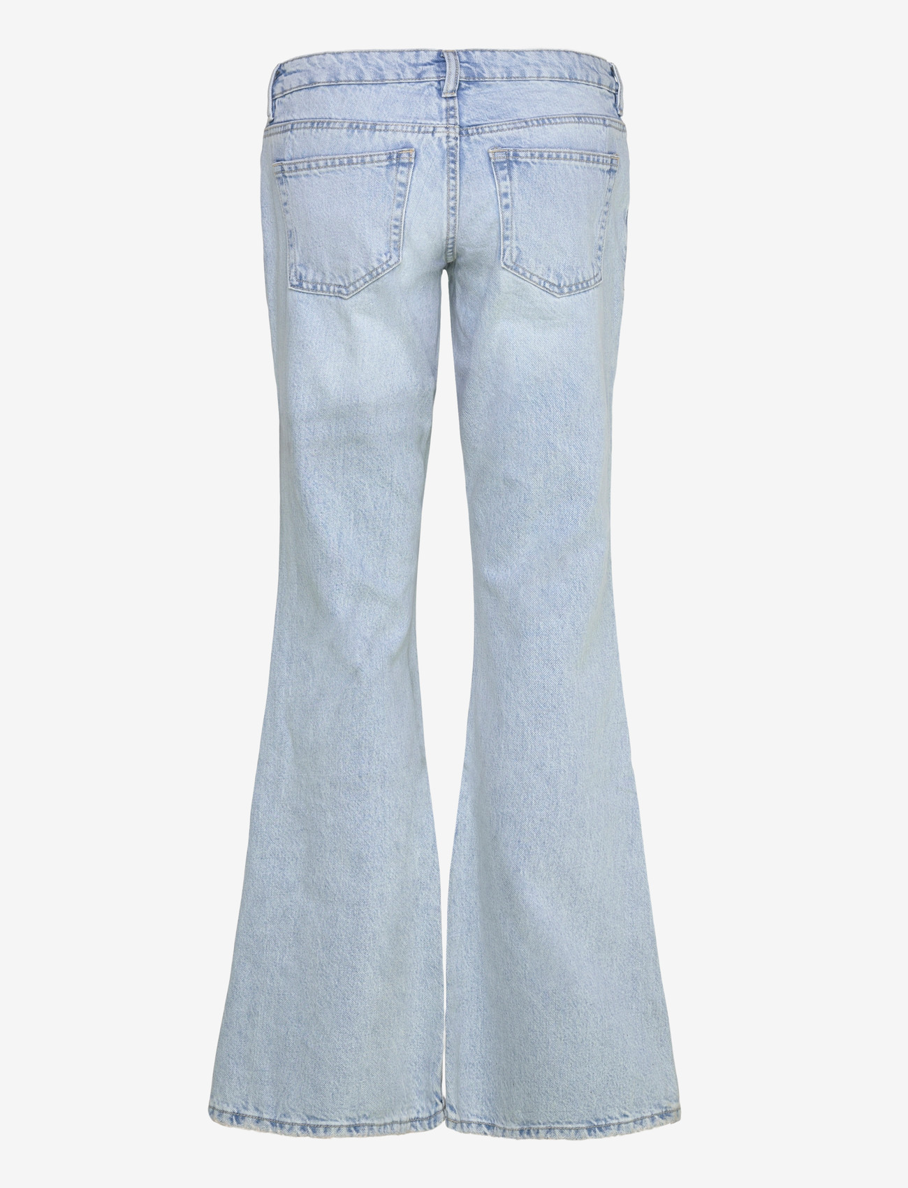 Gina Tricot - Low full length flare jeans - flared jeans - lt blue - 1
