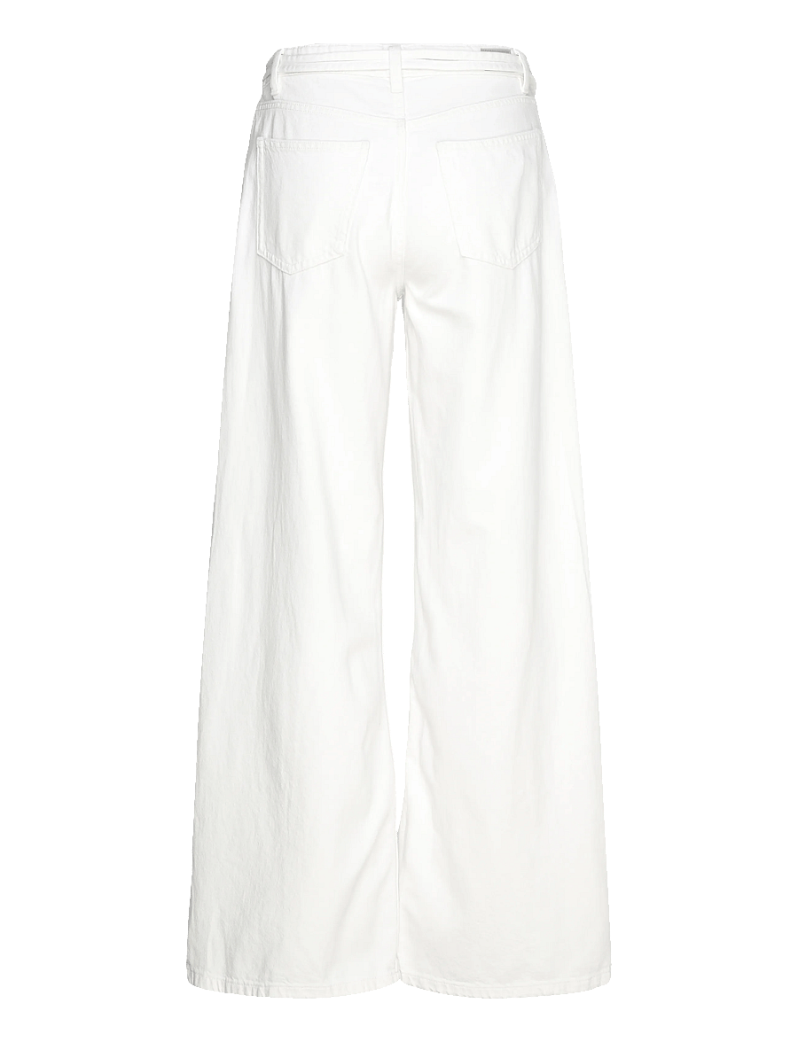 Gina Tricot - Twisted wide jeans - brede jeans - offwhite - 2