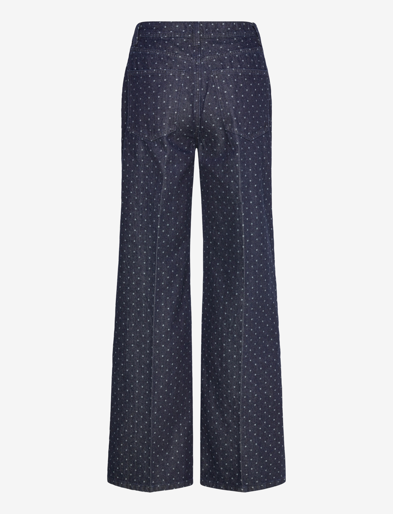 Gina Tricot - Polka dot jeans - brede jeans - rinse - 2