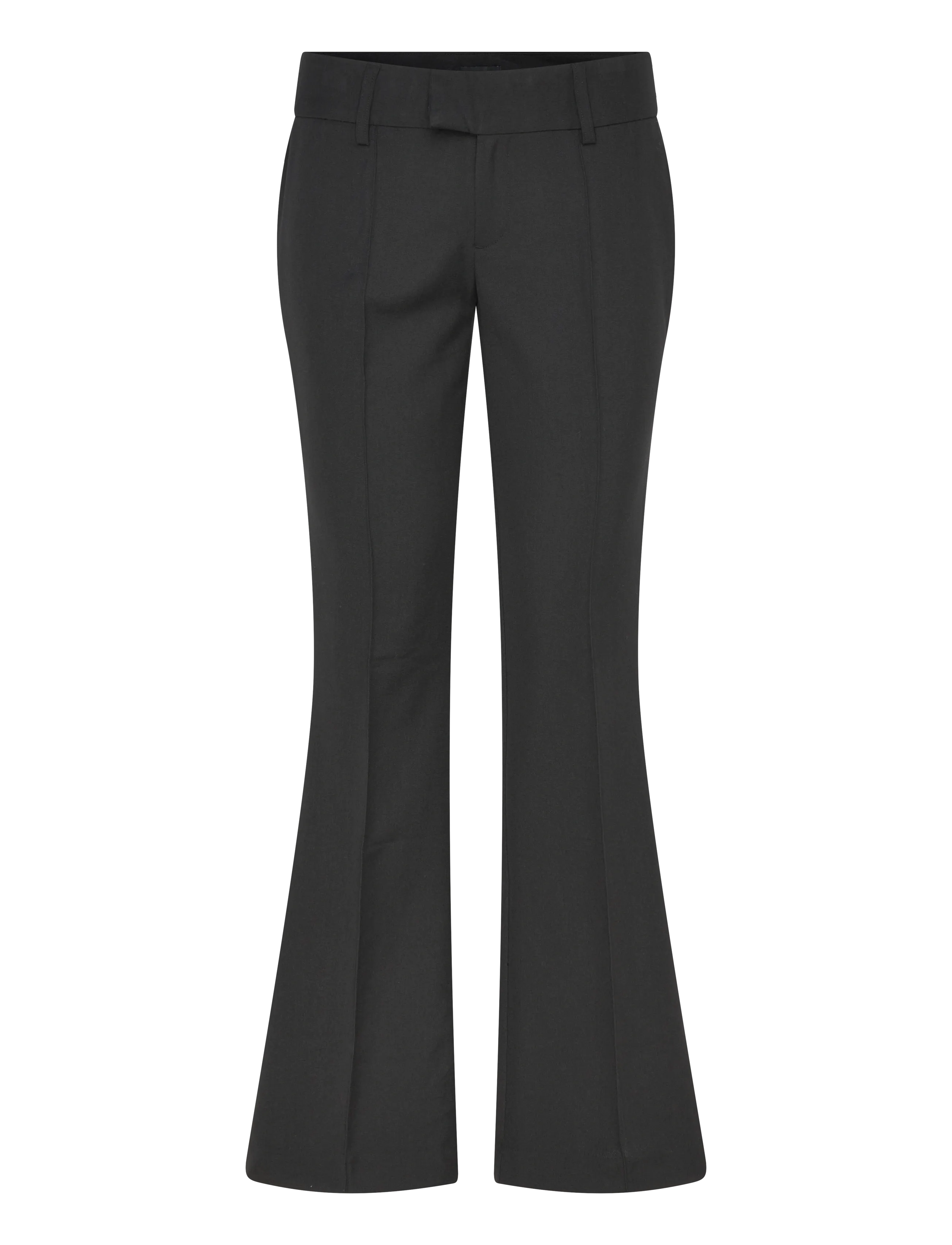 Gina Tricot - Low waist bootcut trousers - flare bukser - black (9000) - 1