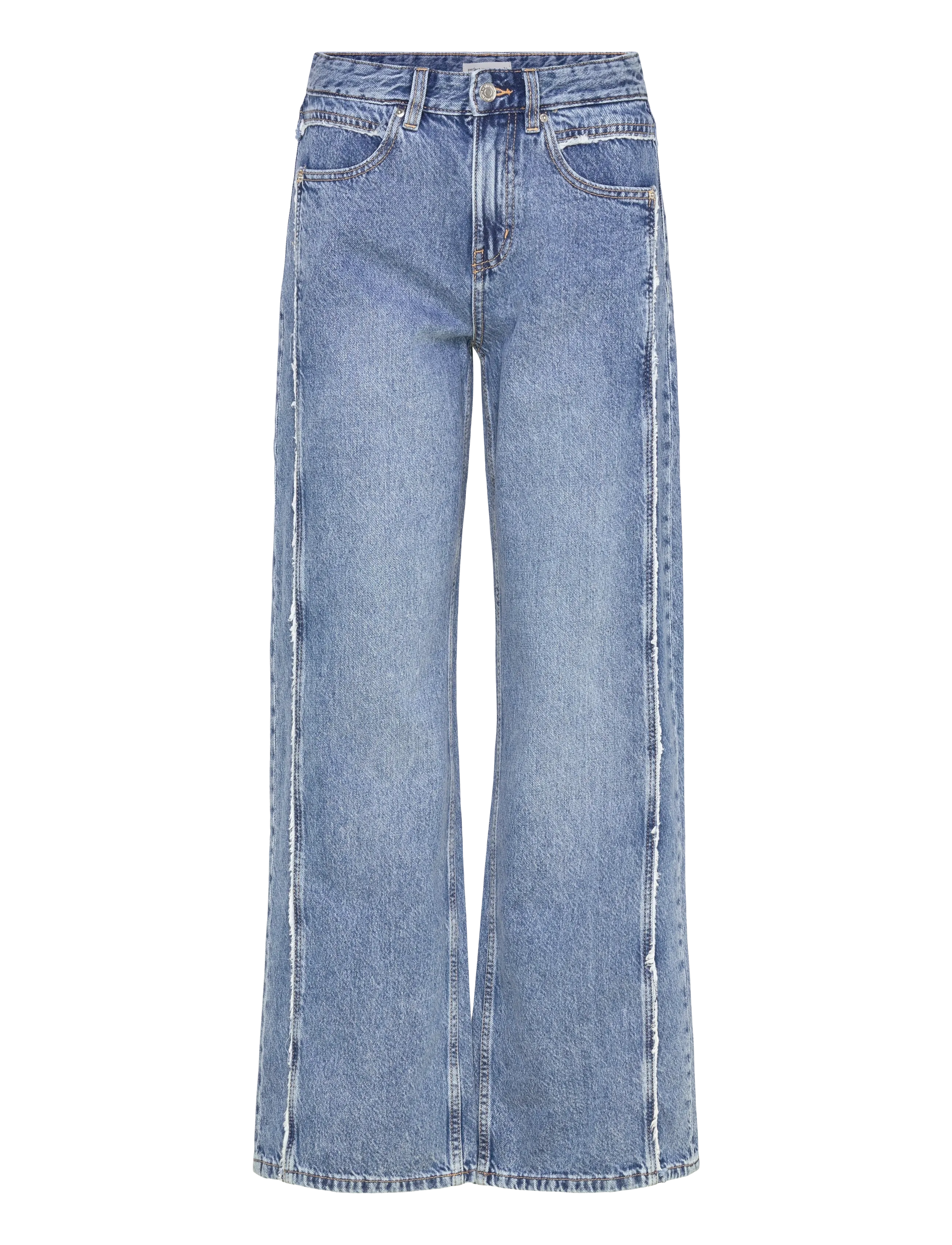 Gina Tricot Fringe seam jeans - Vardagsstil - BLUE / blue