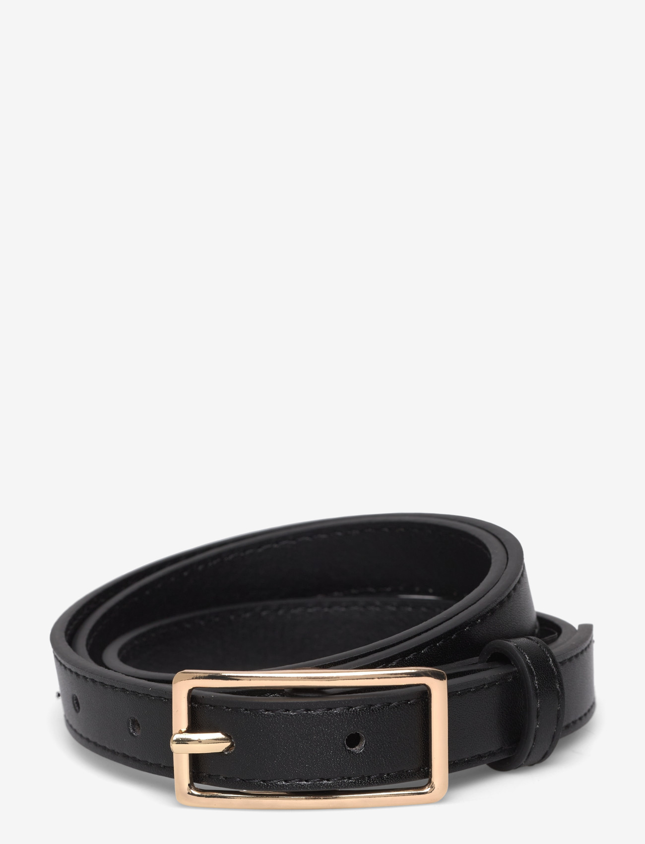 Gina Tricot - Clean rectangular belt - vardagsskärp - black (9000) - 0
