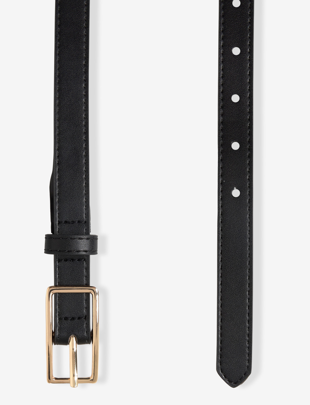 Gina Tricot - Clean rectangular belt - vardagsskärp - black (9000) - 1