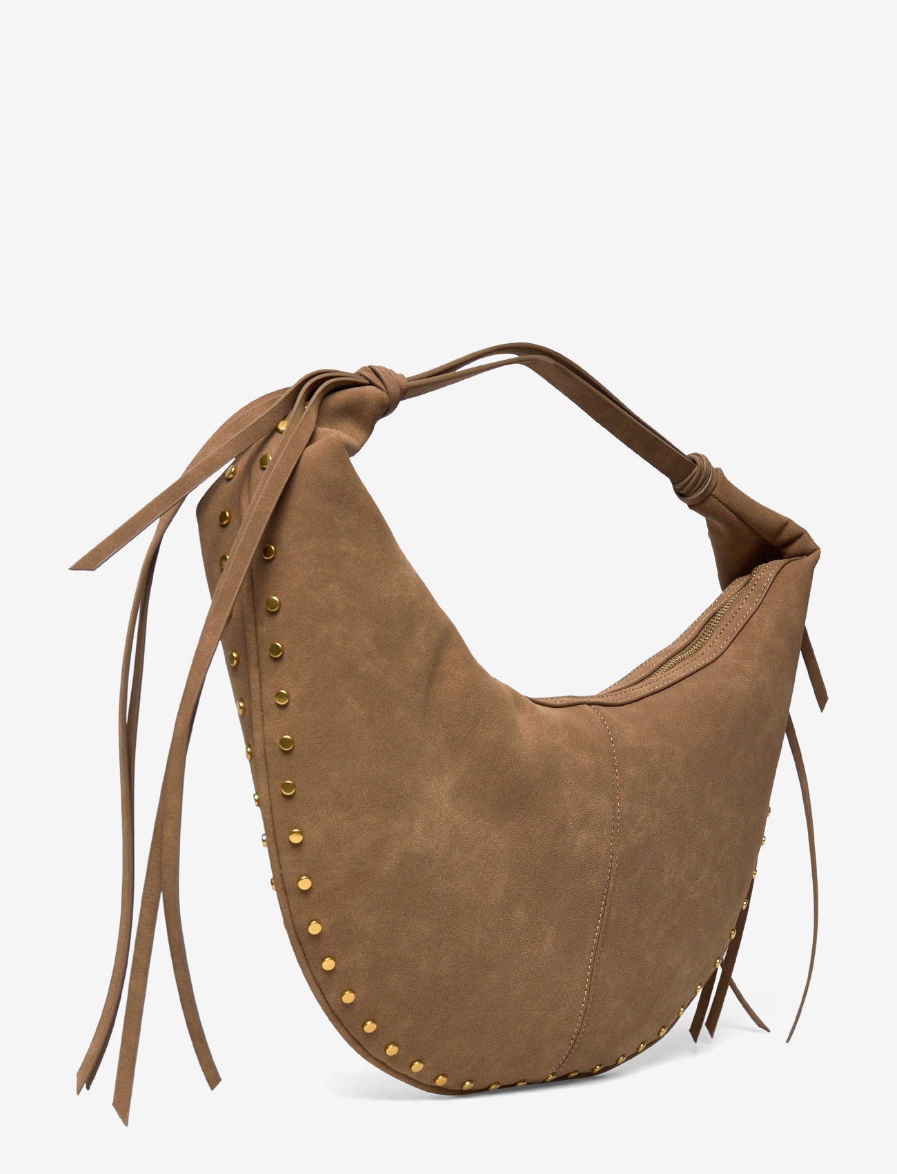 Gina Tricot - Halfmoon fringe shoulder bag - fashion trends - camel (7022) - 2