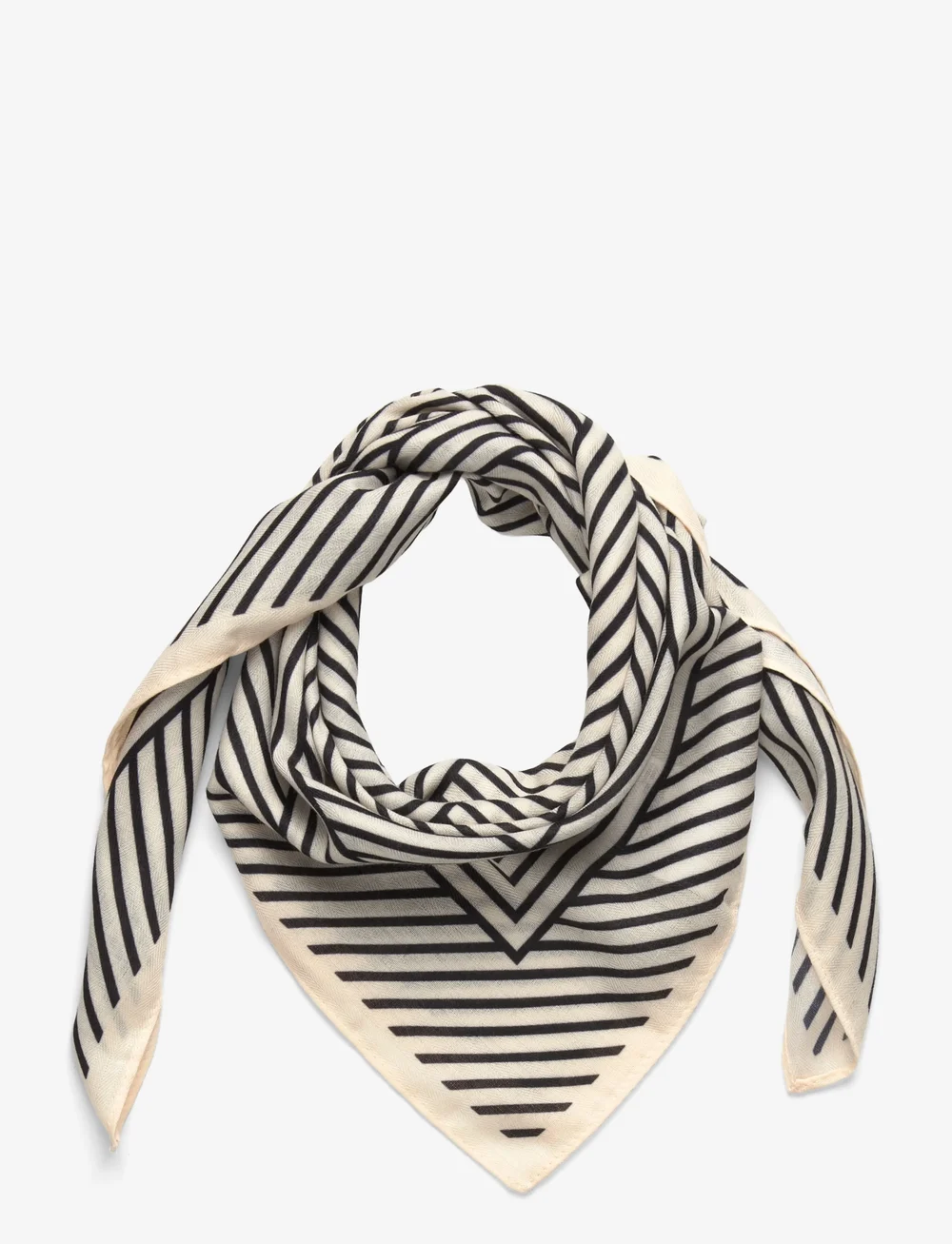 Gina Tricot - Satin scarf - sjalar - stripe (1057) - 0