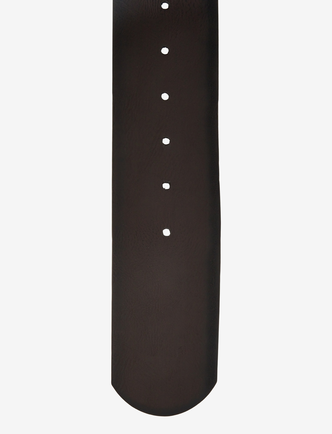 Gina Tricot - Large buckle belt - midjeskärp - dk brown/silver (7483) - 2