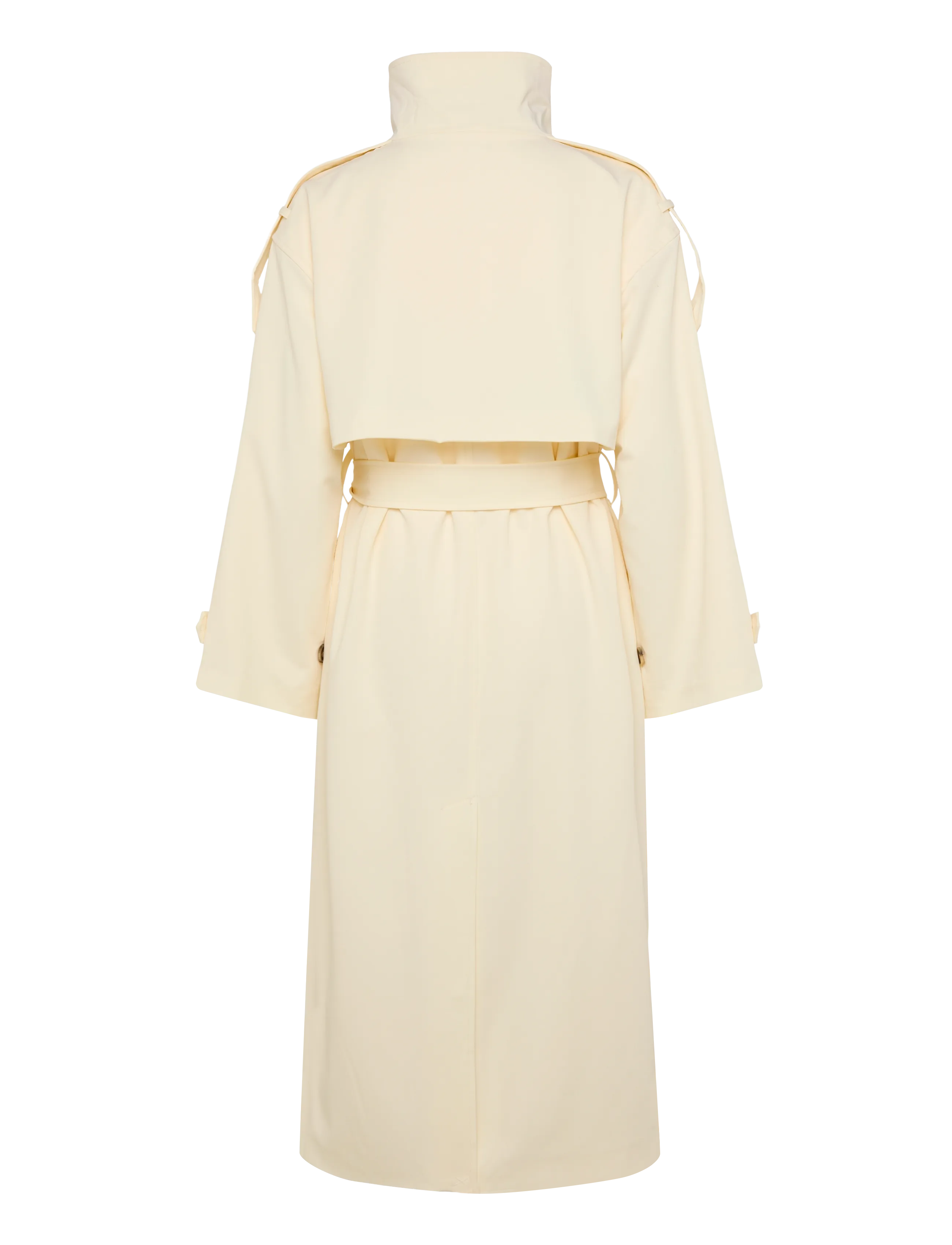Gina Tricot - High neck trench coat - trenchcoats - offwhite - 1