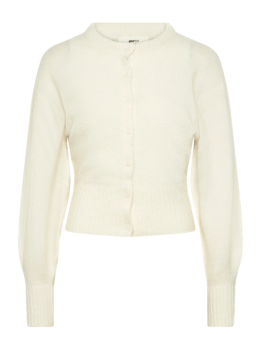 Gina Tricot - Knitted cardigan - gilets - gardenia (1496) - 1