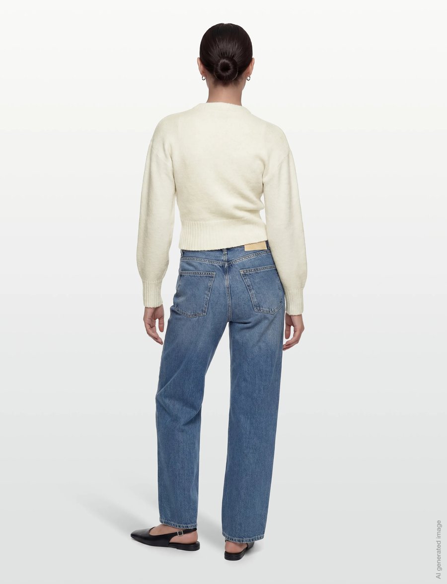 Gina Tricot - Knitted cardigan - gilets - gardenia (1496) - 4