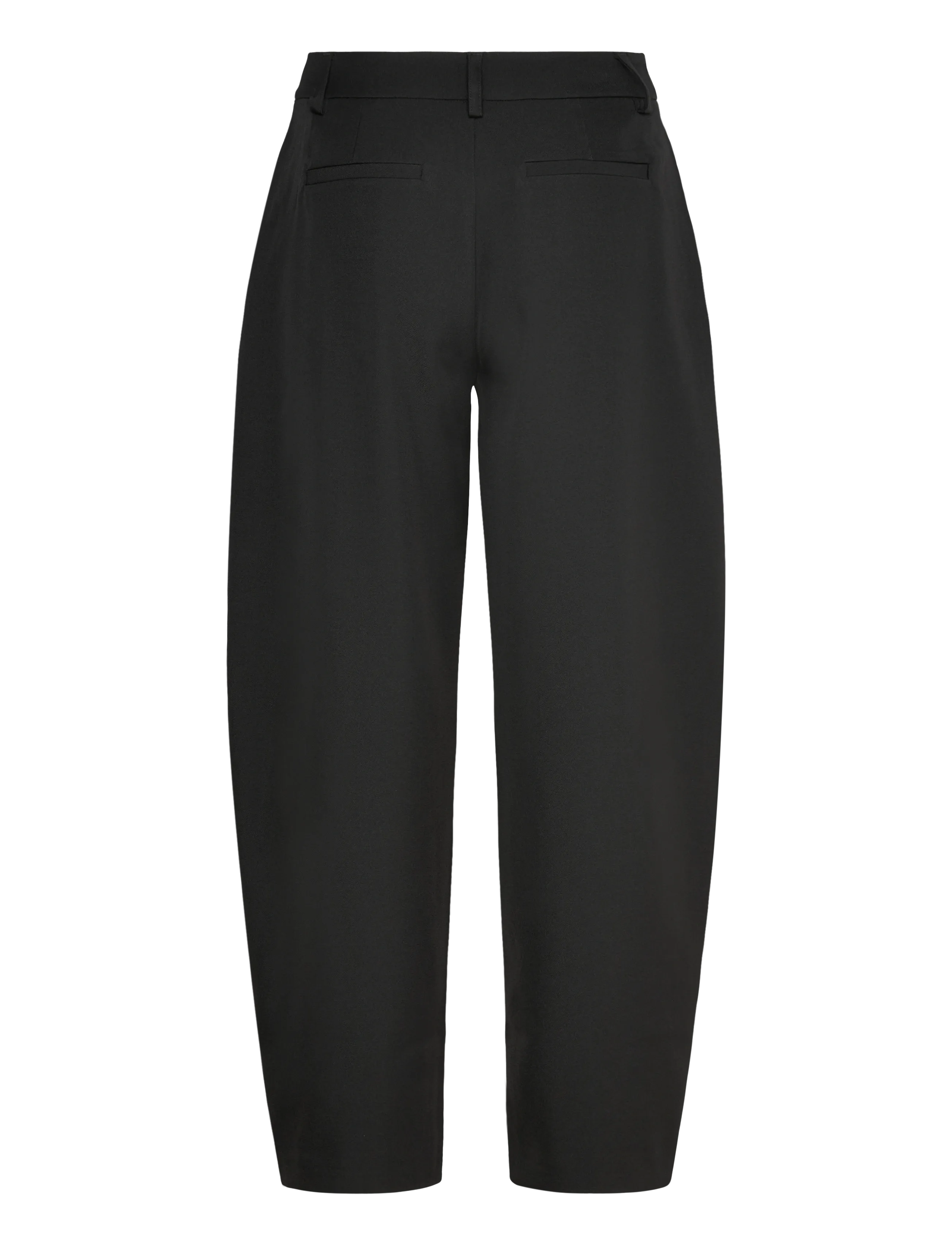 Gina Tricot - Mid waist barrel trousers - barrel jeans - black (9000) - 1